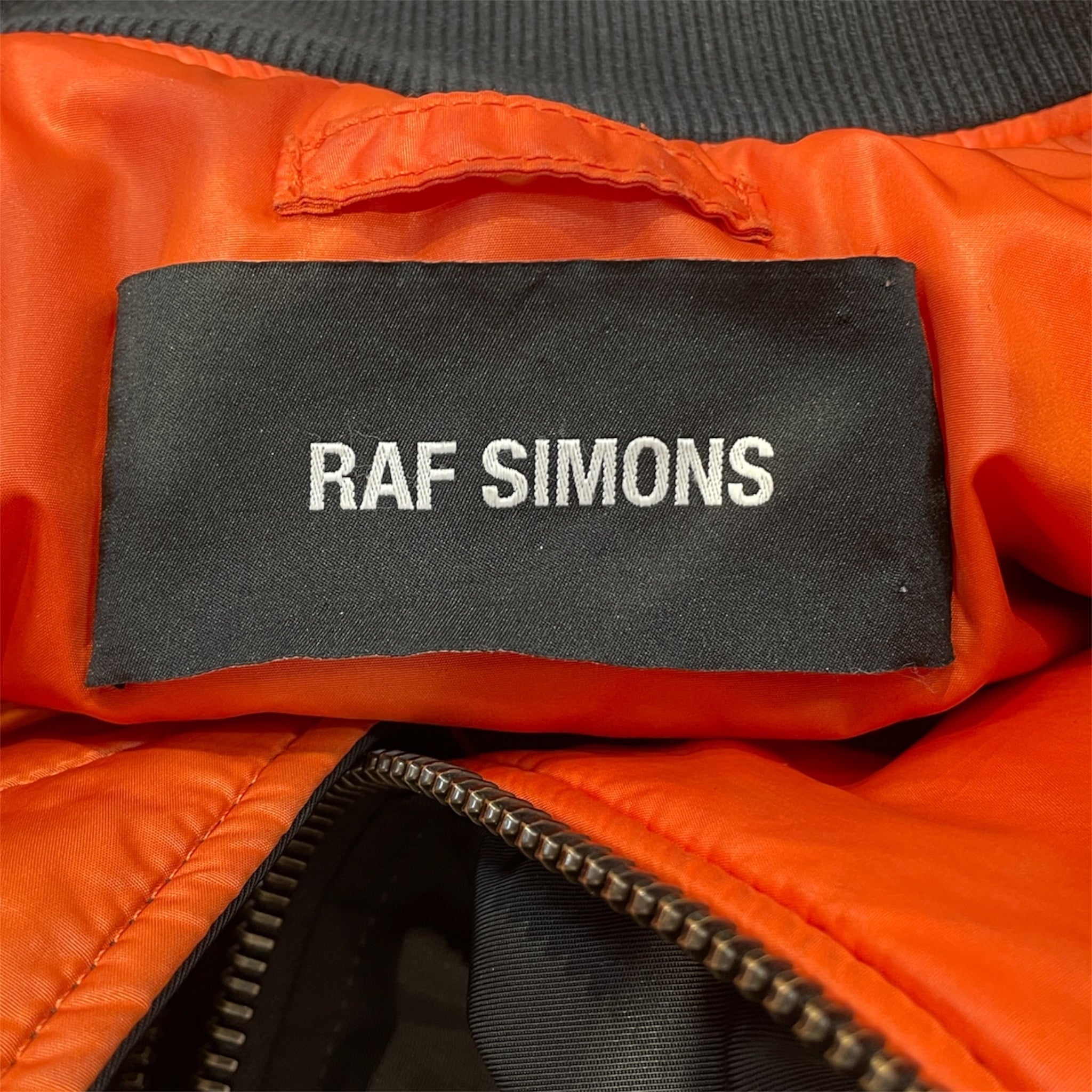 RAF SIMONS/Jacket/46/Polyester/BLK/Raf Simons view 3