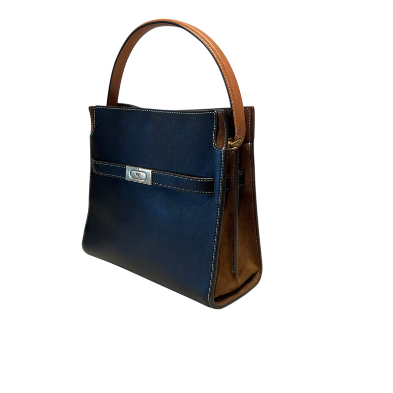 TORY BURCH/Hand Bag/Leather/BLK/