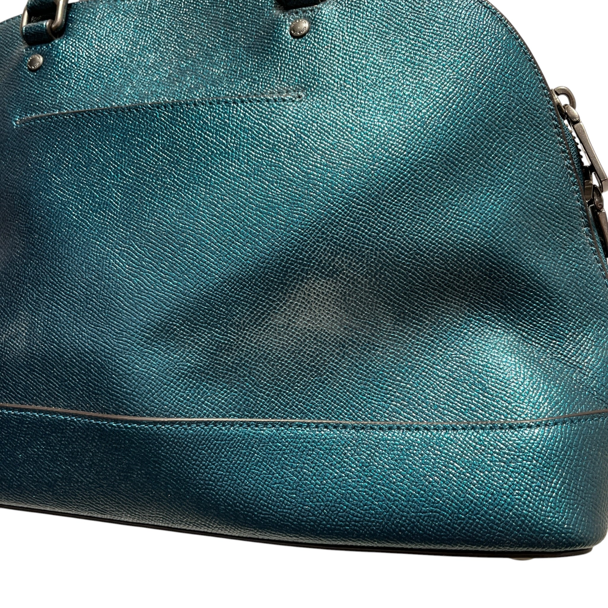 COACH/Bag/Leather/BLU/f22313 metallic bag view 5