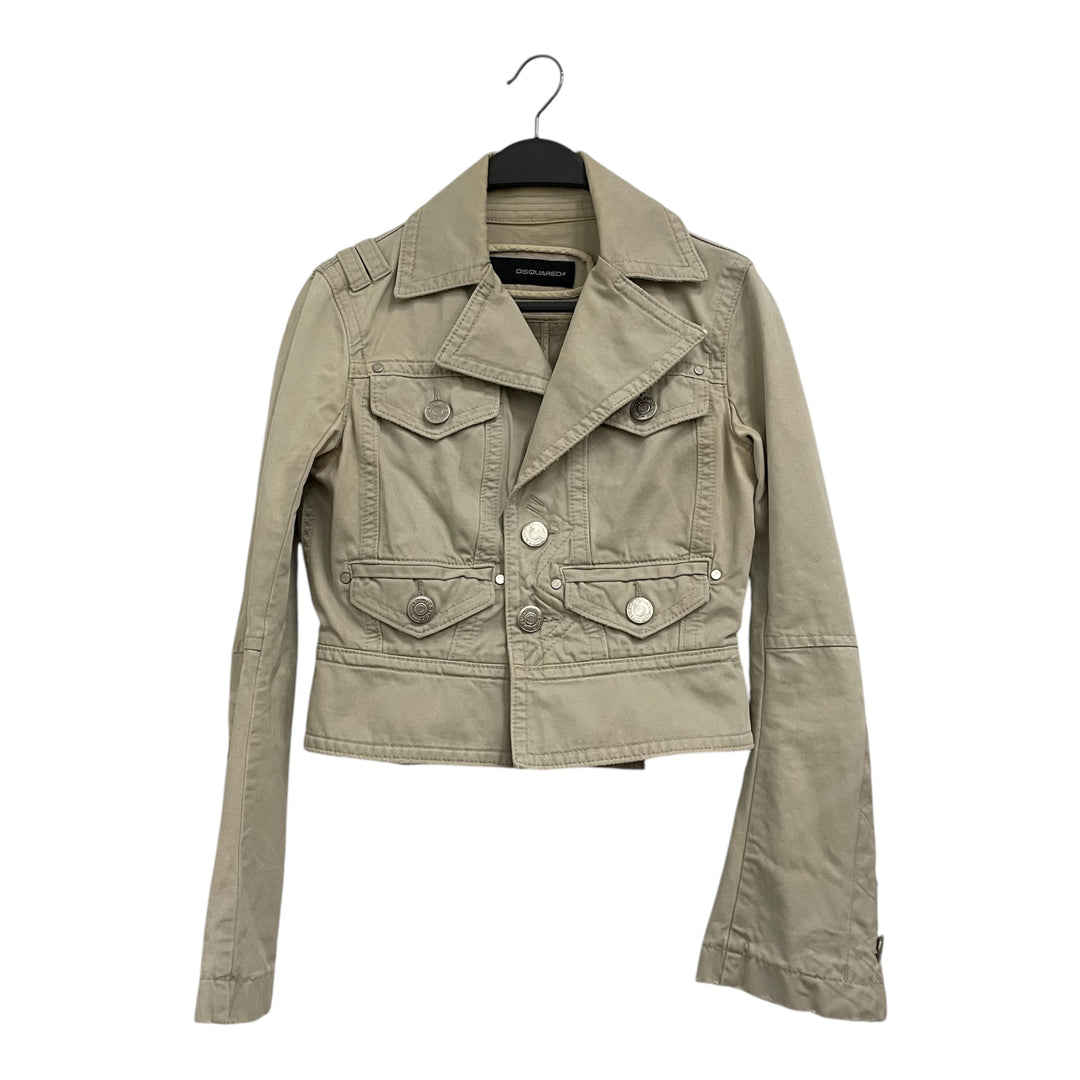 DSQUARED2/Jacket/42/Cotton/CRM/4 POCKET FRONT – 2nd STREET USA