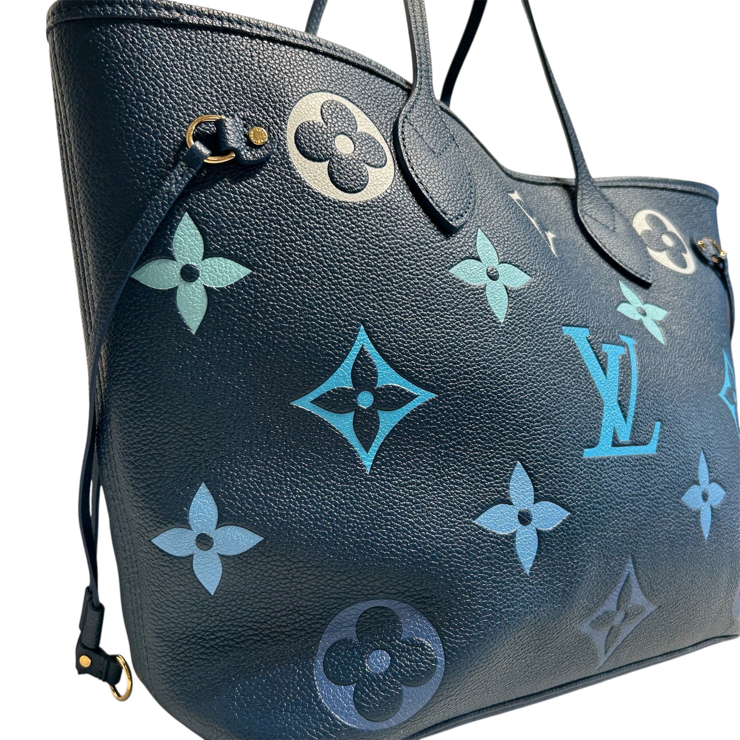 LOUIS VUITTON/Tote Bag/Leather/BLU/Monogram Giant Summer/ W Pouch view 6