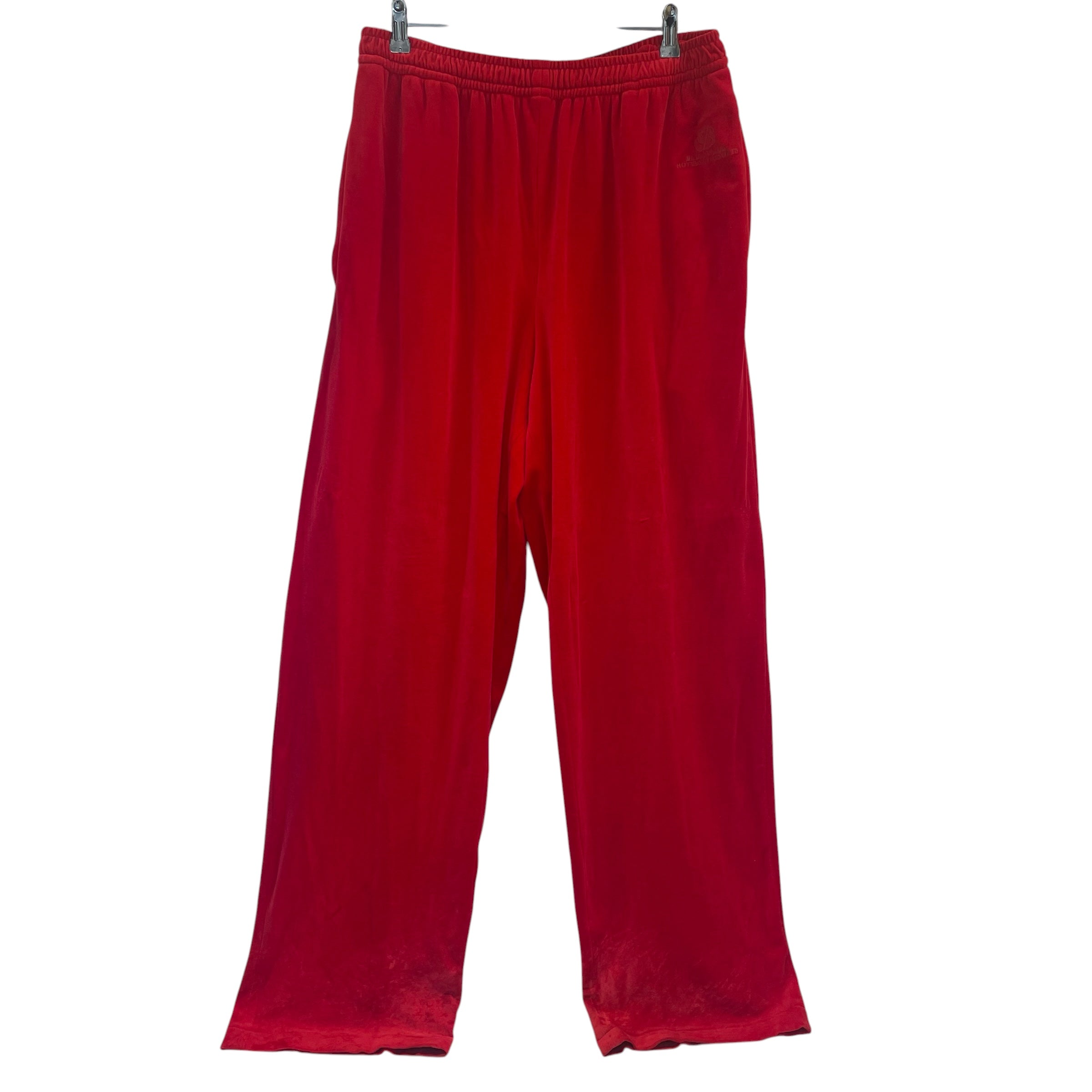 BALENCIAGA/Pants/48/Cotton/RED/hotels & resorts front view 1
