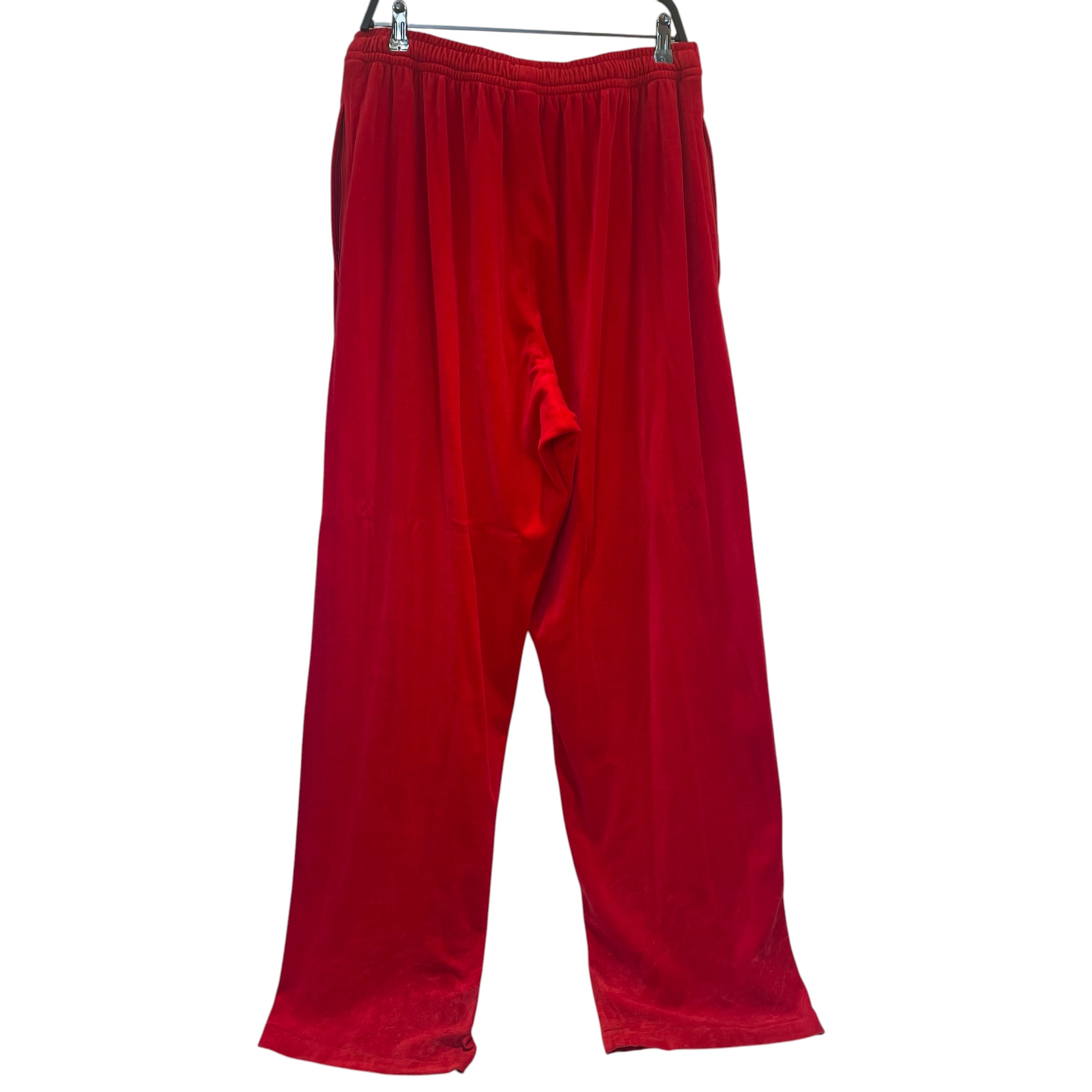 BALENCIAGA/Pants/48/Cotton/RED/hotels & resorts front view 3