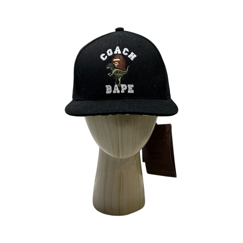 A BATHING APE/COACH/Cap/BLK/BAPE X COACH LOGO HAT