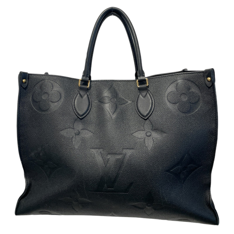 LOUIS VUITTON/Tote Bag/Monogram/Leather/BLK/louis vuitton empreinte mono