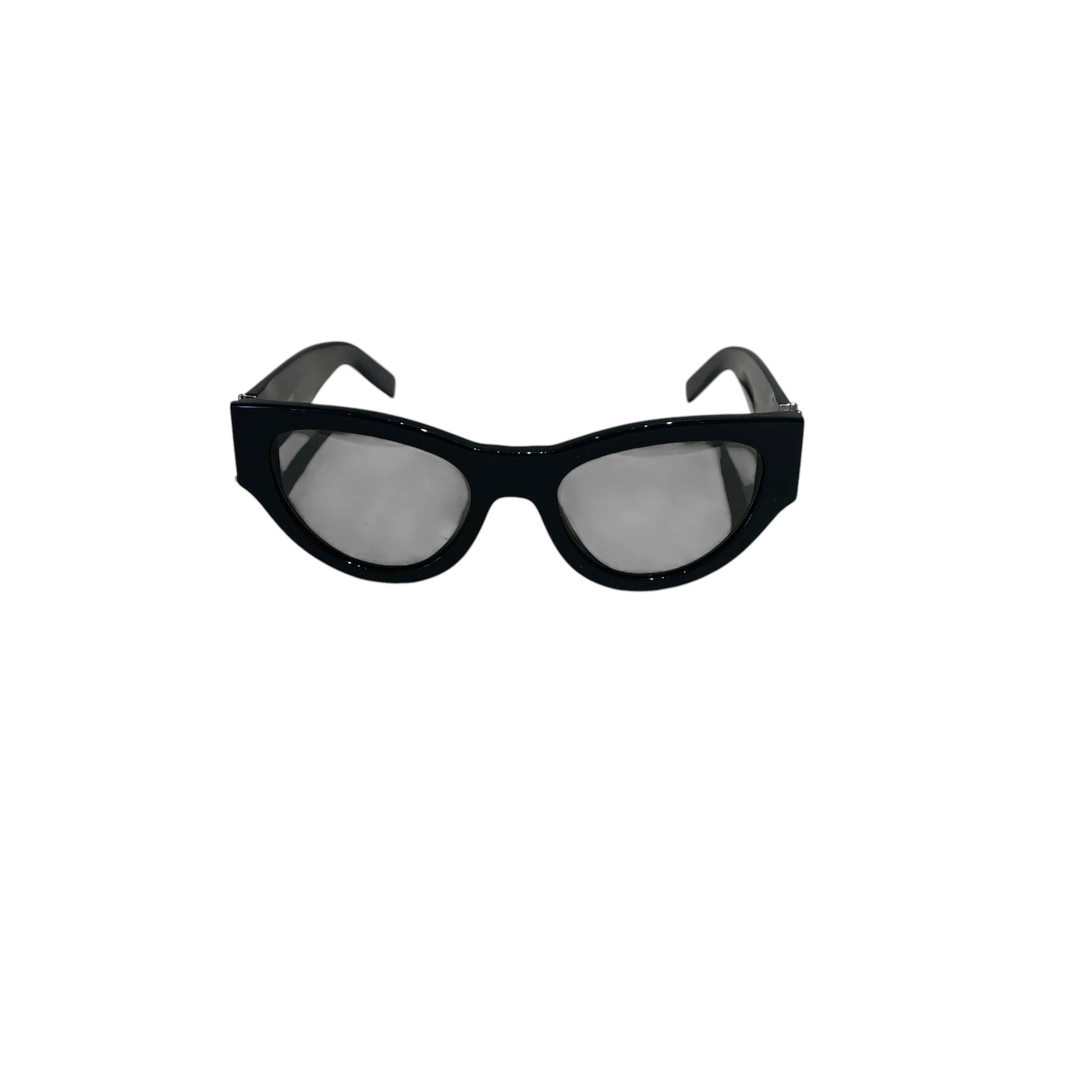 YVES SAINT LAURENT/Sunglasses/Plastic/BLK/L's/SHINY MONOGRAM SHADES view 1