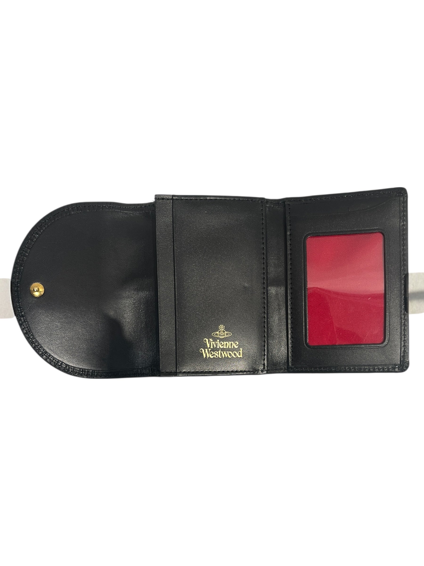 Vivienne Westwood/Bifold Wallet/Plaid/Leather/MLT/ view 3