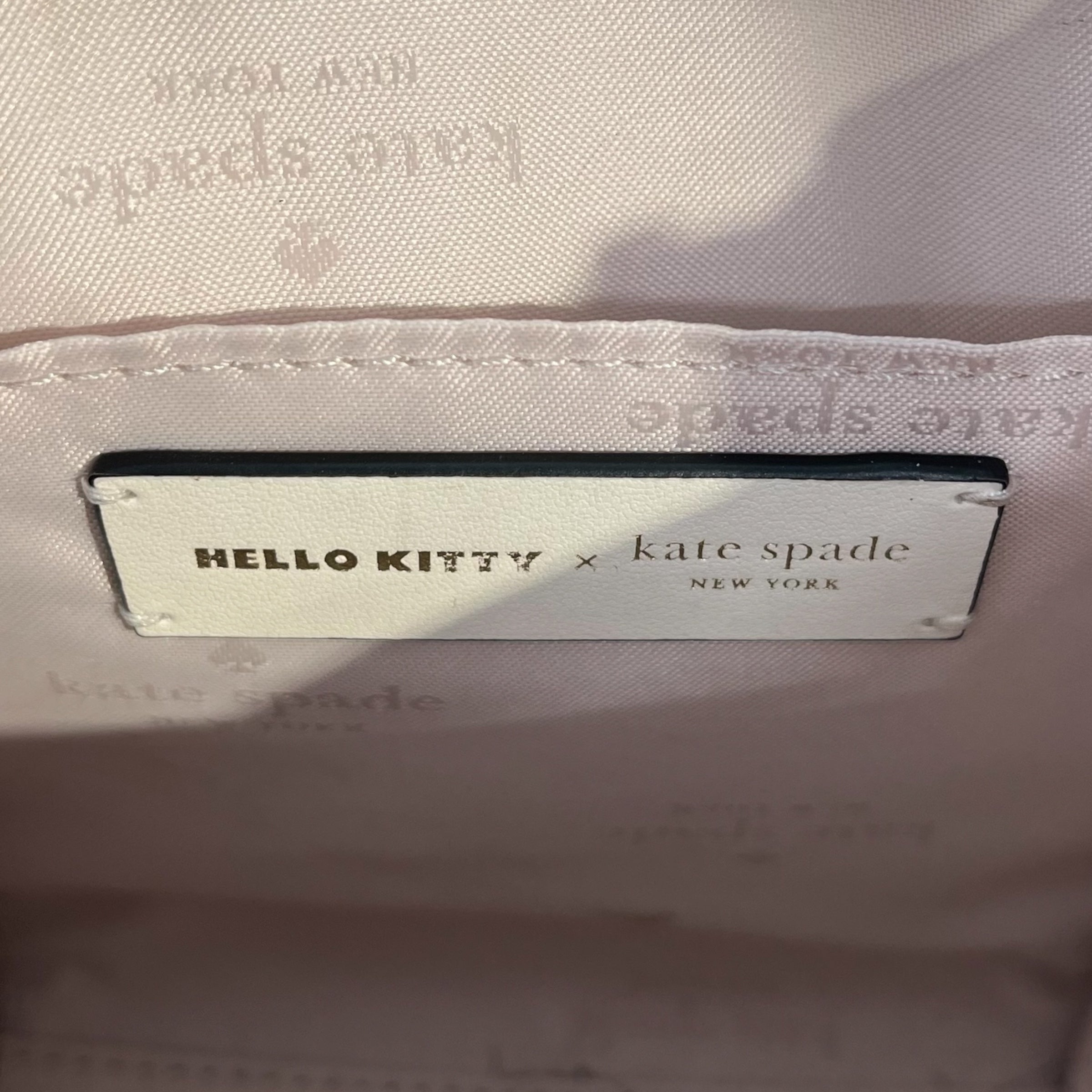 kate spade new york/Hand Bag/Leather/WHT/HELLO KITTY view 3