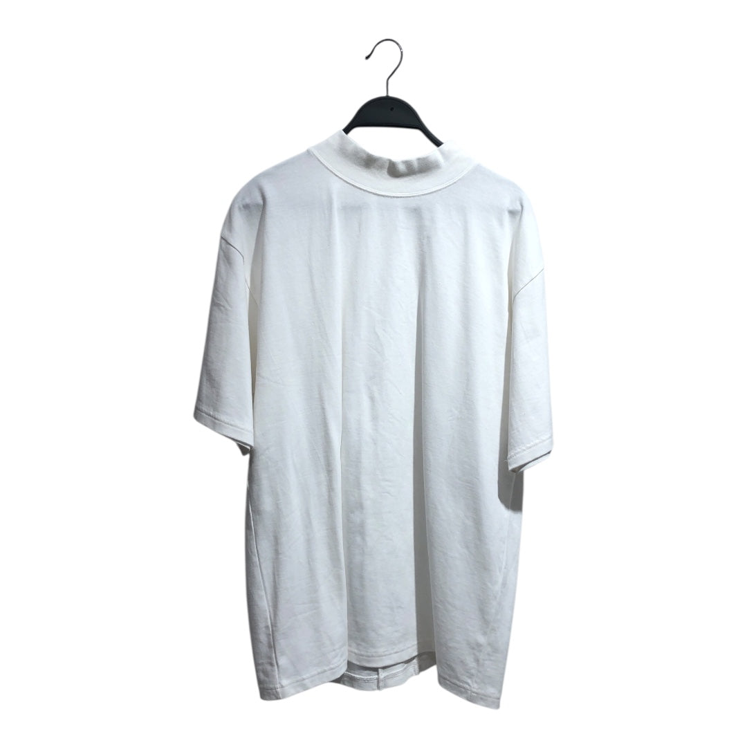 OPENING CEREMONY/T-Shirt/OS/Cotton/WHT/High Neck/Black Lace-Up Pablo Top view 2