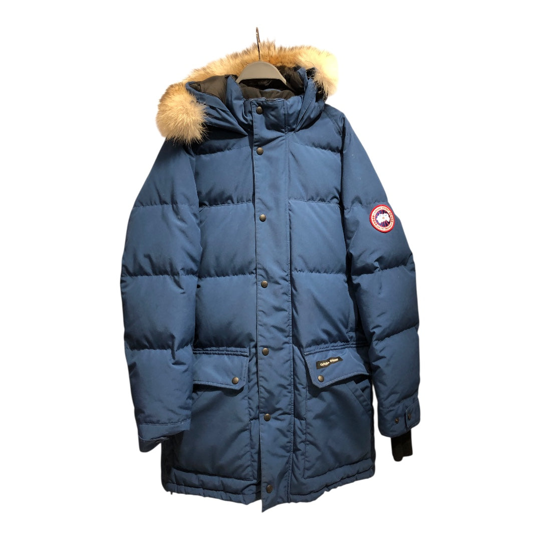 CANADA GOOSE/Mod Parka/XL/Nylon/BLU/2580M fur hood view 1