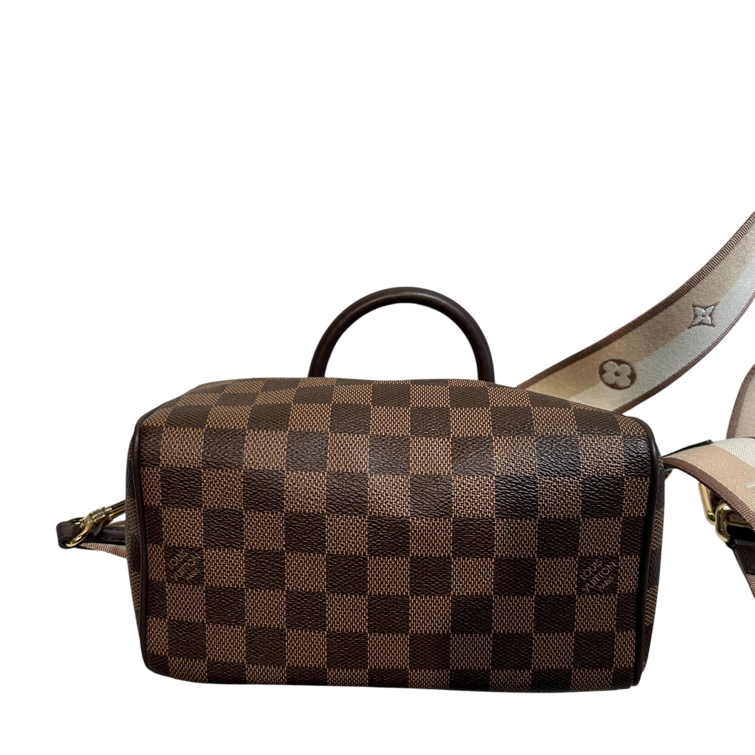 LOUIS VUITTON/Bag/Plaid/BRW/Speedy Bandouliere 20 view 3