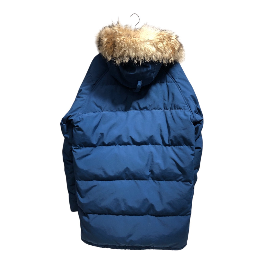 CANADA GOOSE/Mod Parka/XL/Nylon/BLU/2580M fur hood view 2