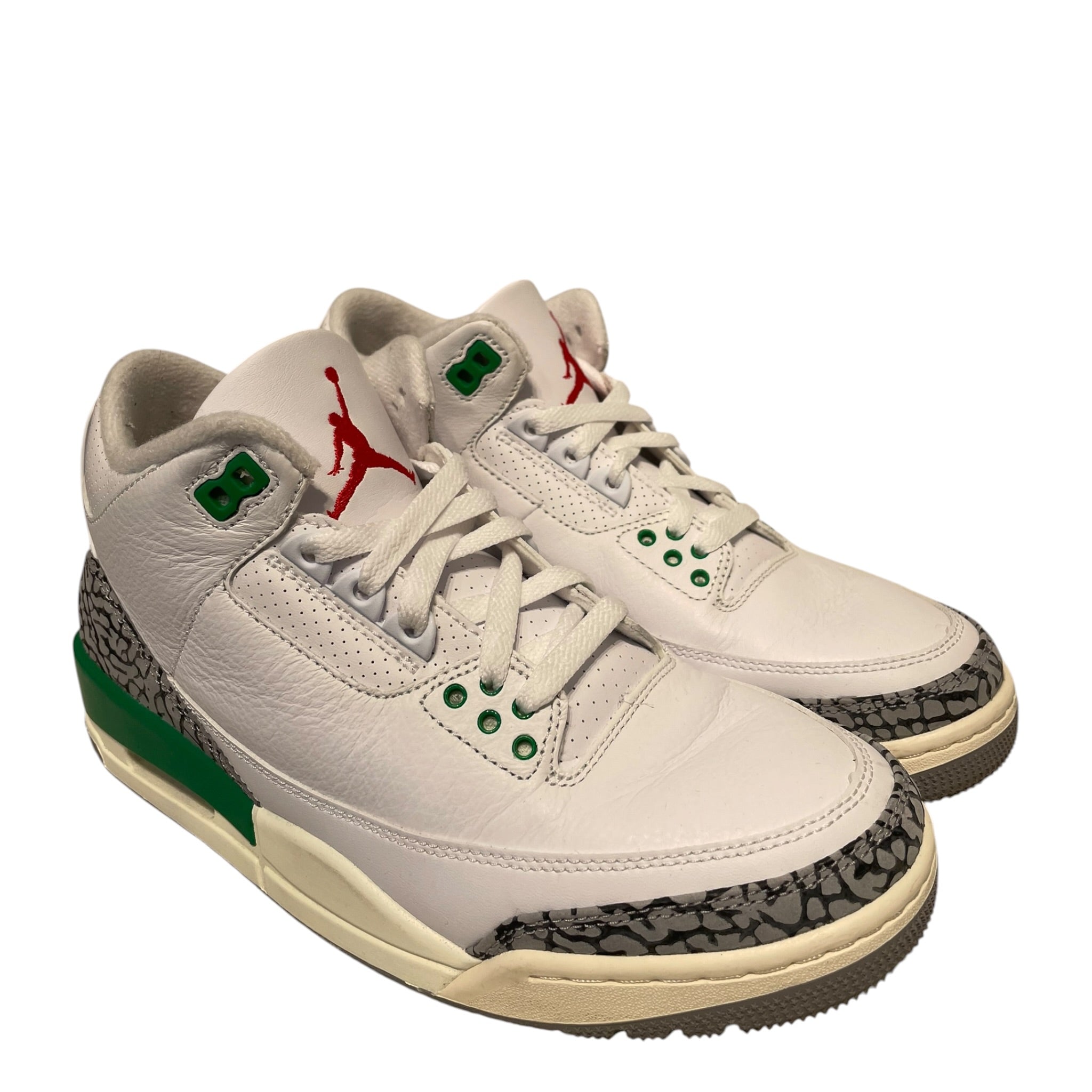 NIKE/AIR JORDAN 3 RETRO/Hi-Sneakers/US 8.5/Leather/WHT/CK9246-136 view 1