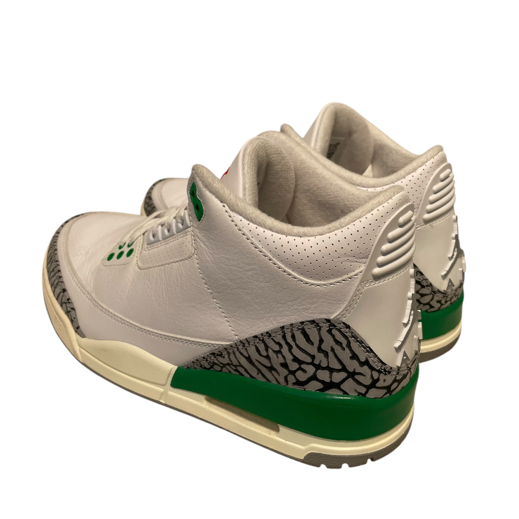 NIKE/AIR JORDAN 3 RETRO/Hi-Sneakers/US 8.5/Leather/WHT/CK9246-136 view 2