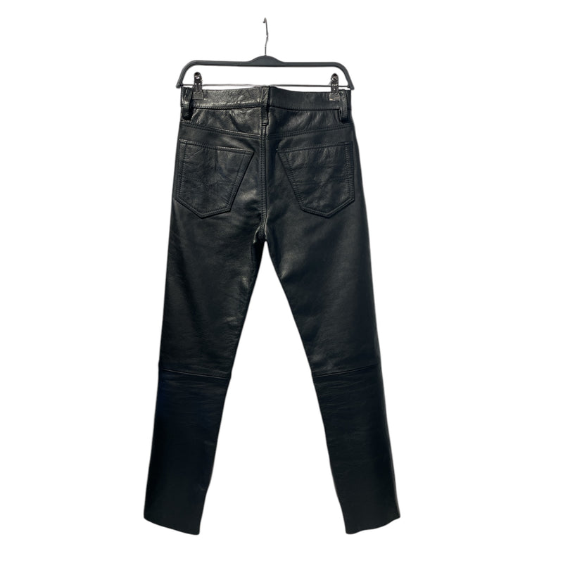 DIESEL/Skinny Pants/26/Plain/Leather/BLK//