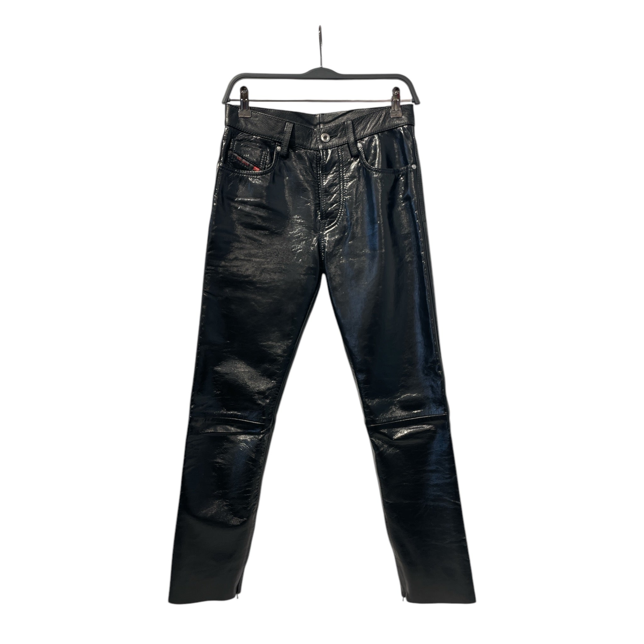 DIESEL/Skinny Pants/26/Plain/Leather/BLK// view 1