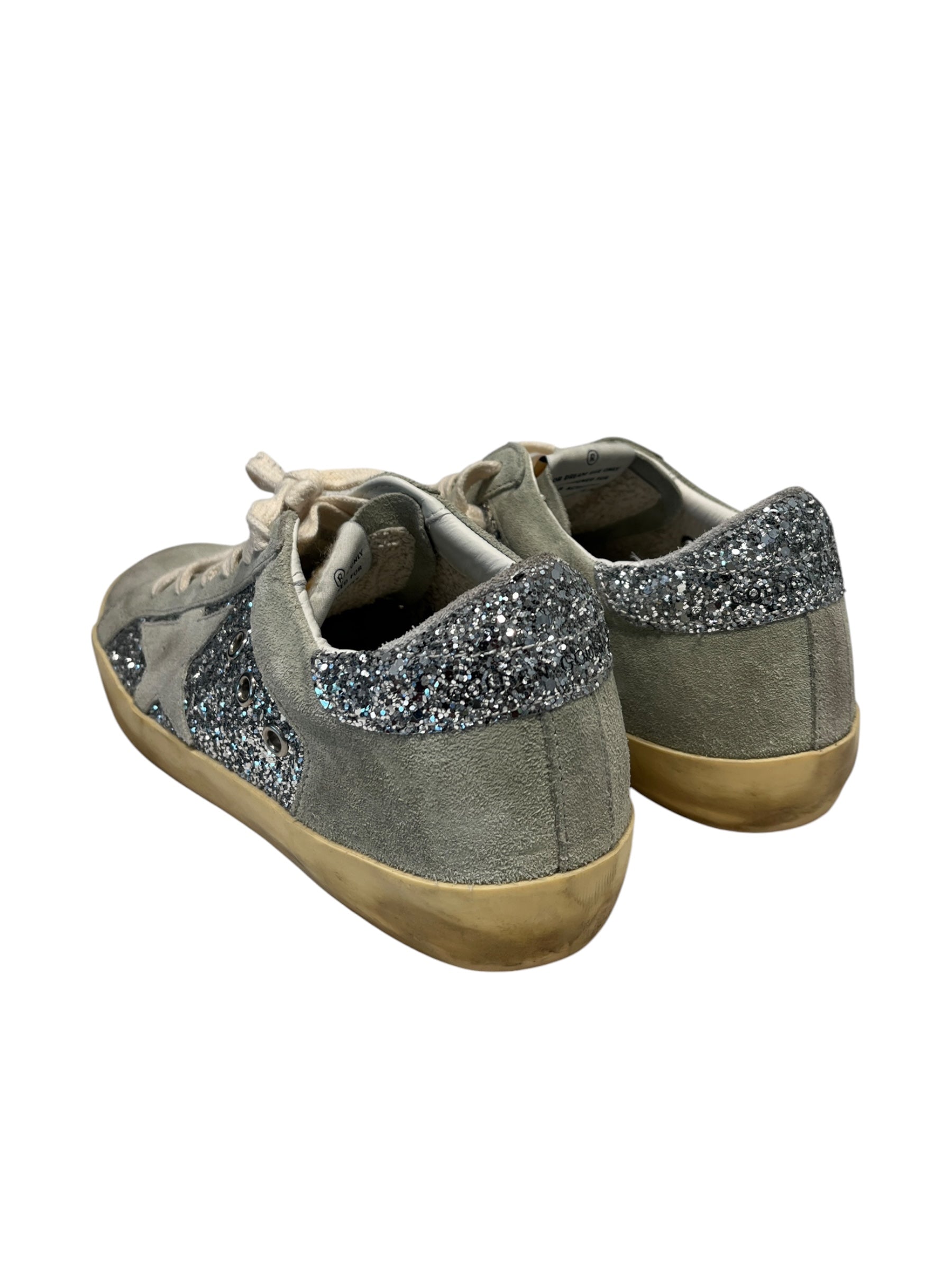 GOLDEN GOOSE/Low-Sneakers/EU 37/IDG/GLITTERLTBLUCRMSOLE view 1