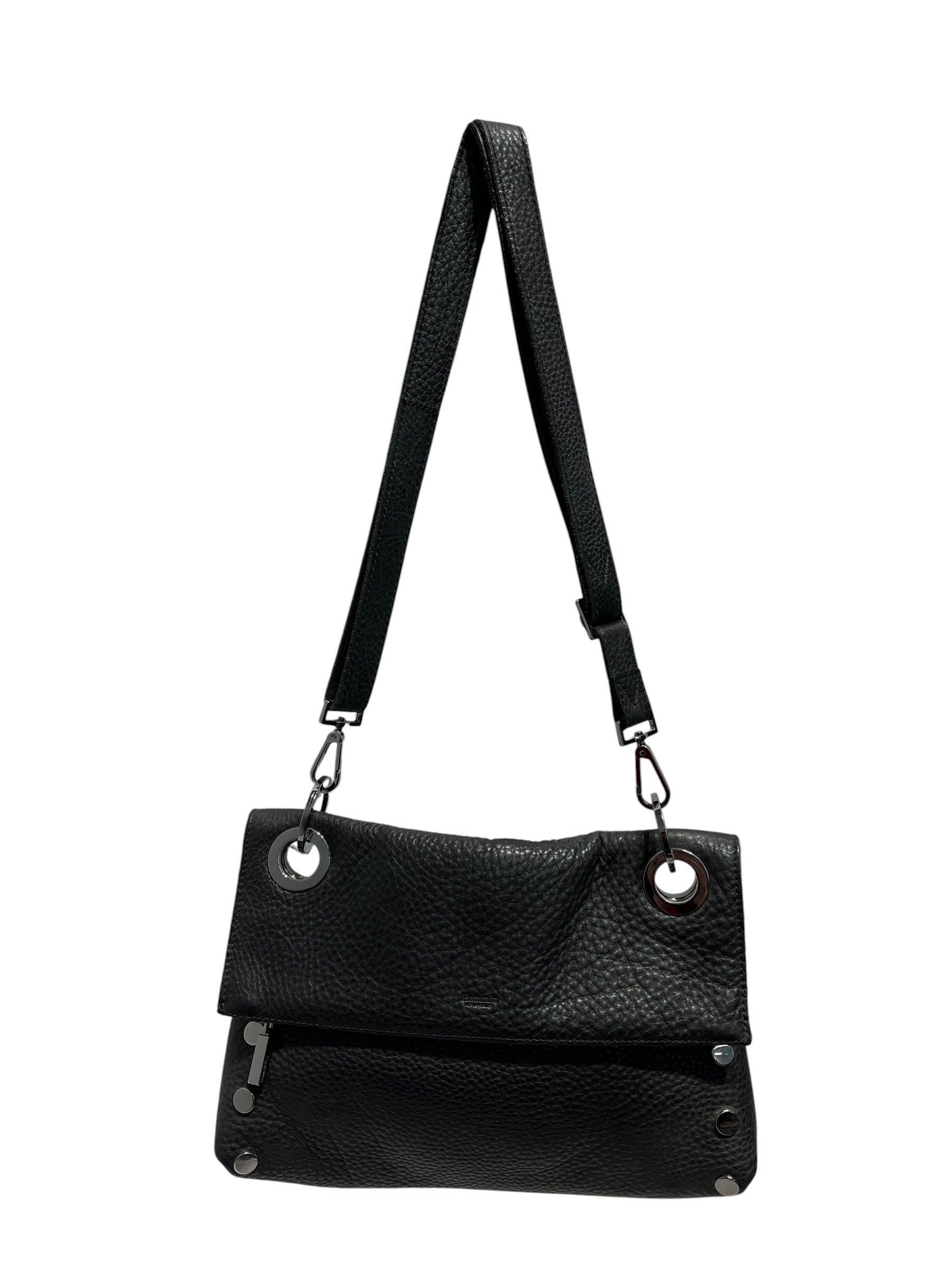 Hammitt/Cross Body Bag/Leather/BLK/Red Int. SIlver Hardware view 1