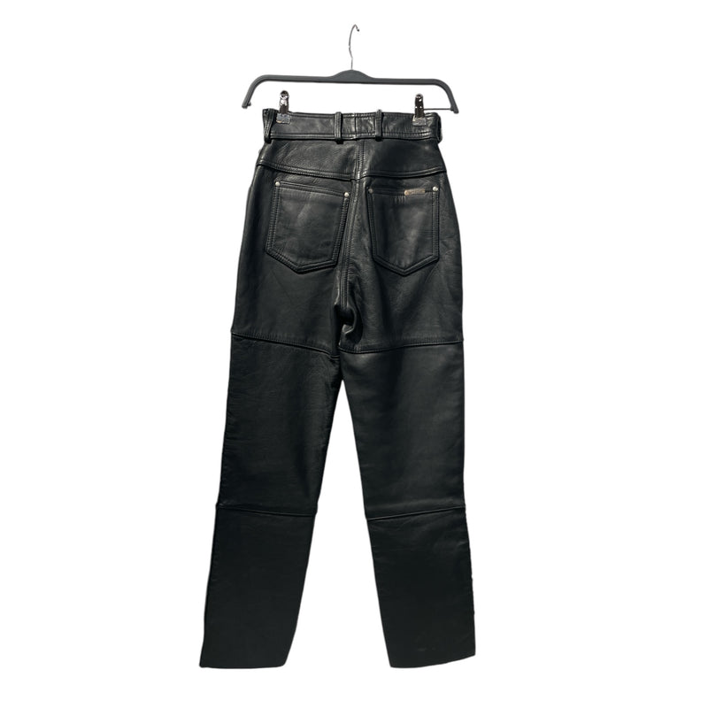 HARLEY DAVIDSON/Straight Pants/6/BLK/POCKET LOGO