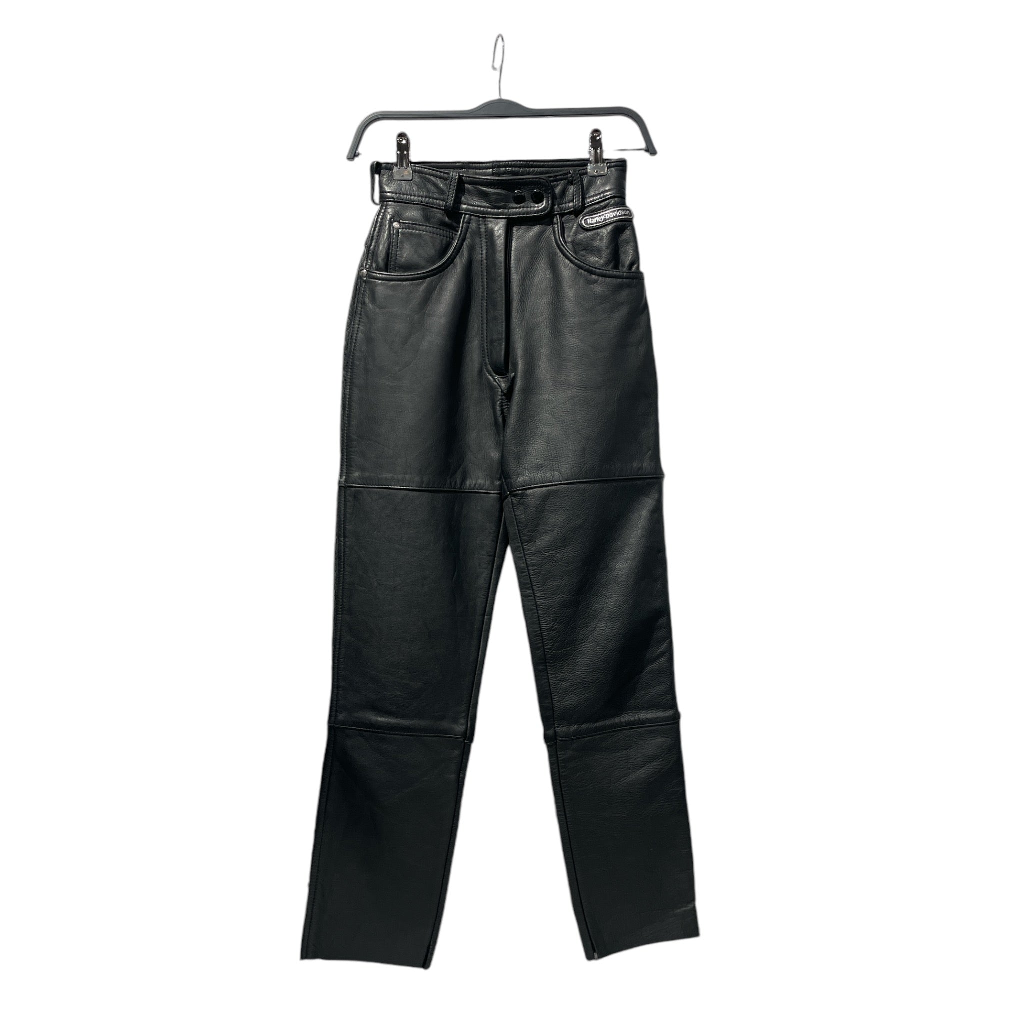 HARLEY DAVIDSON/Straight Pants/6/BLK/POCKET LOGO view 1