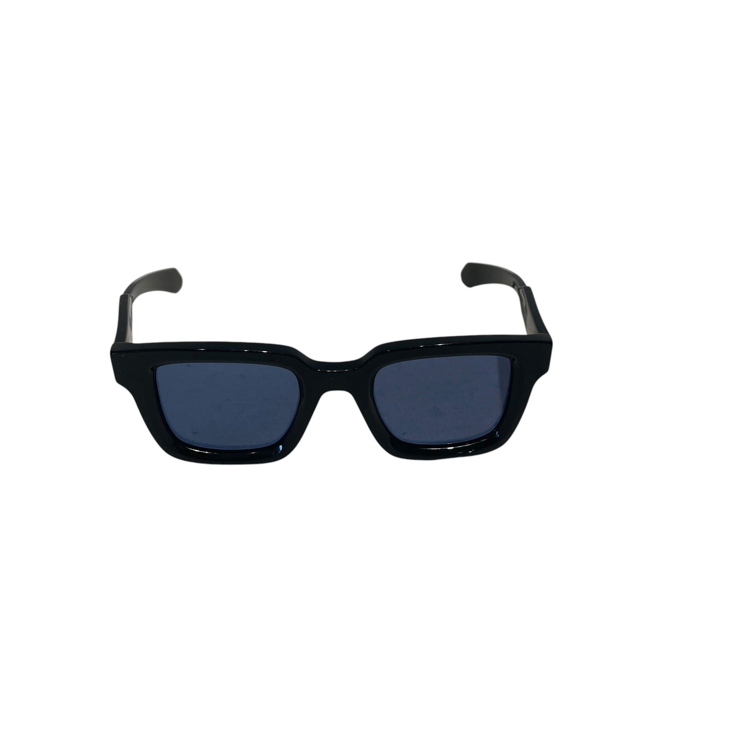 Salvatore Ferragamo/Sunglasses/Water-Buffalo Horn/BLK/ Acetate Square Sunglasses view 1