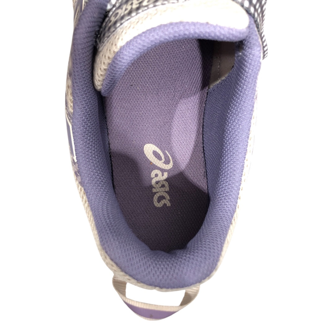 ASICS/Story mfg./Low-Sneakers/US 9.5/Plaid/Cotton/PPL/BEIGE LAVENDER GEL-VENTURE 6 view 3