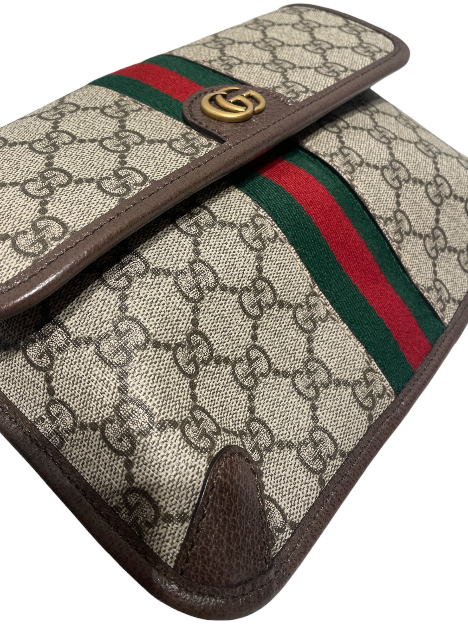 GUCCI/Fanny Pack/All Over Print/KHK/belt bag view 5