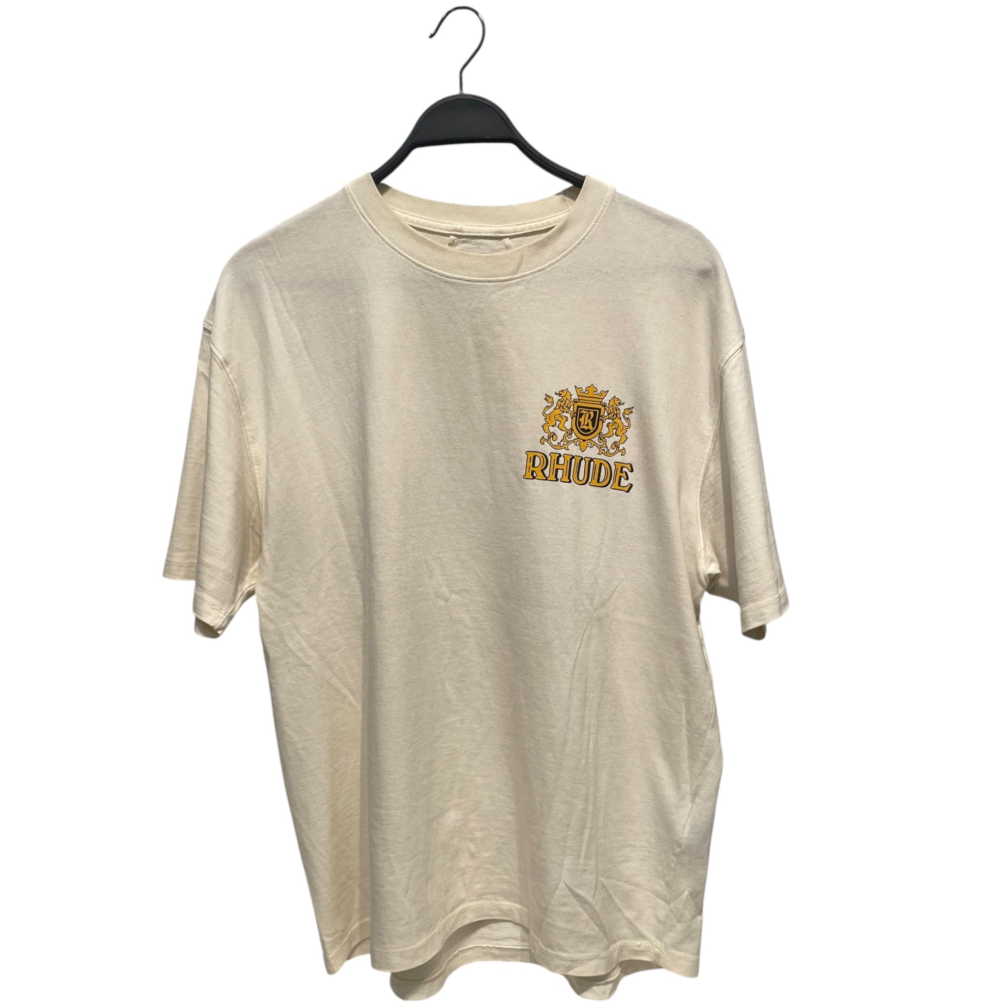 RHUDE/T-Shirt/M/Cotton/CRM/Graphic/PREMIUM CIGARS view 1