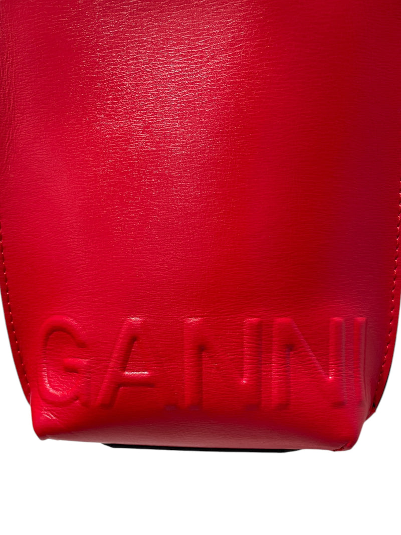 GANNI/Cross Body Bag/Leather/RED/