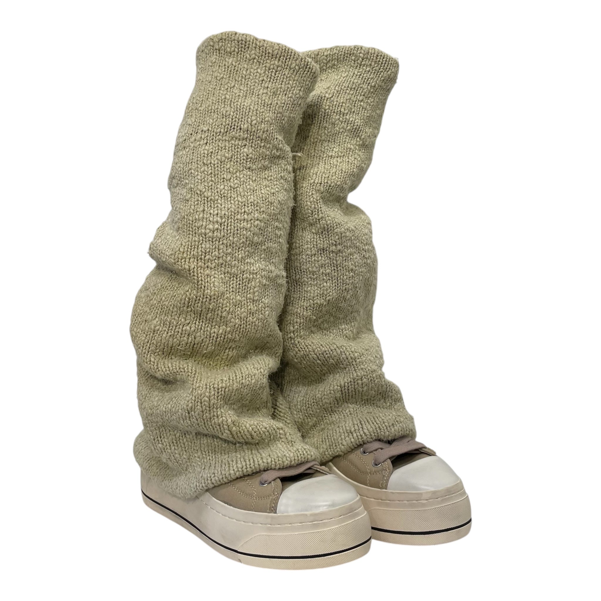 R13/Hi-Sneakers/US 10/KHK/khaki kurt high top warmers view 1