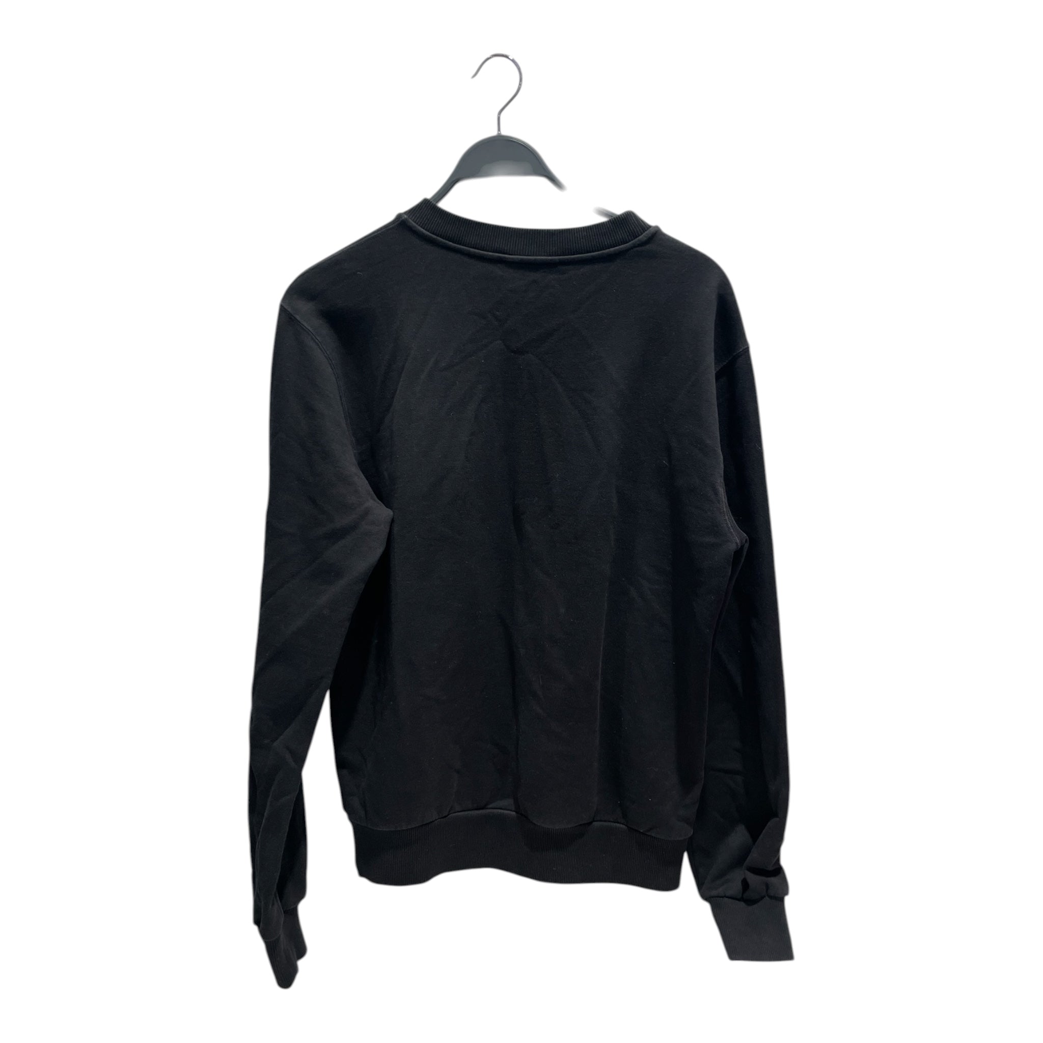 DOLCE&GABBANA/Sweater/50/Cotton/BLK/rubberized chest patch view 2