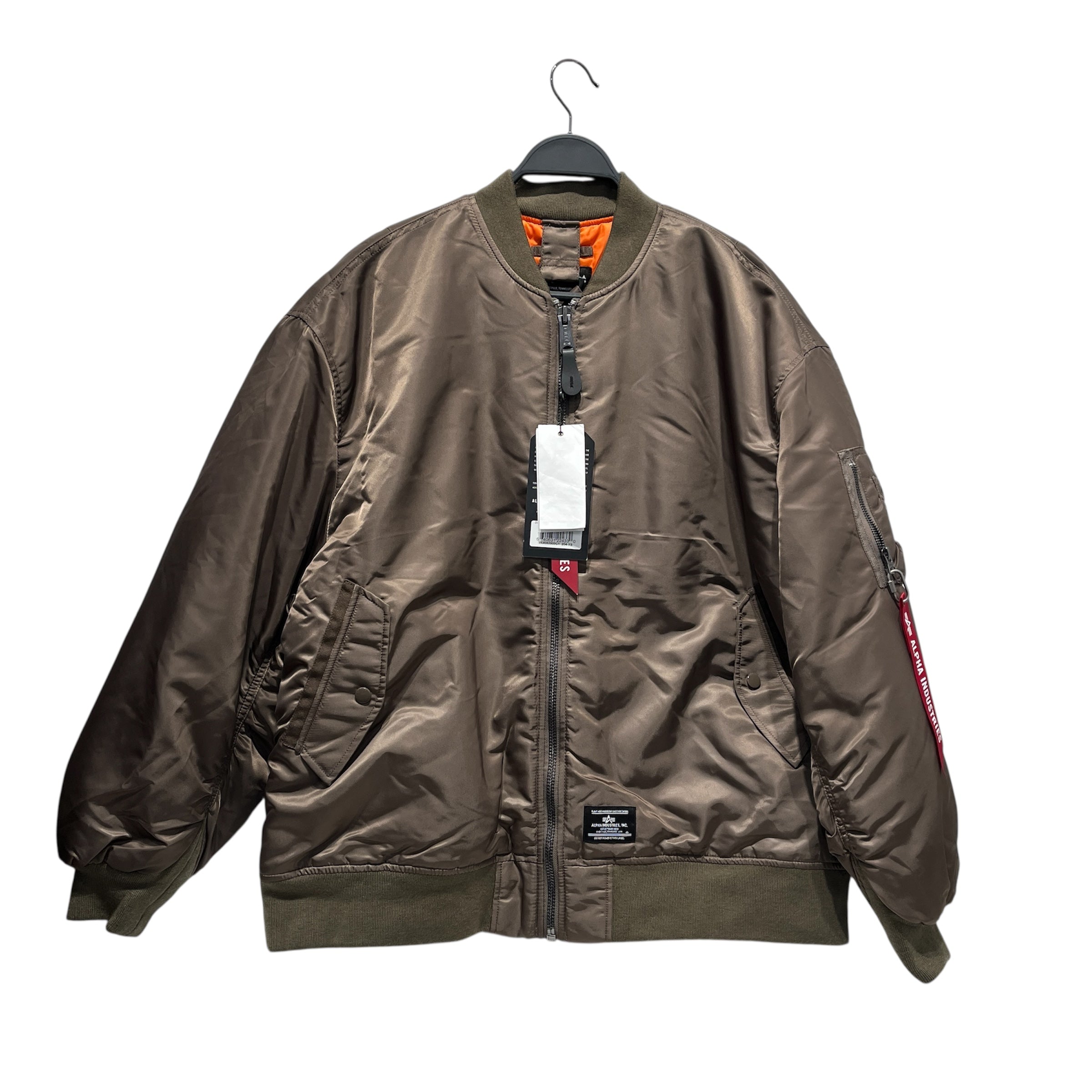 ALPHA INDUSTRIES/Jacket/S/Nylon/IDG/ view 1
