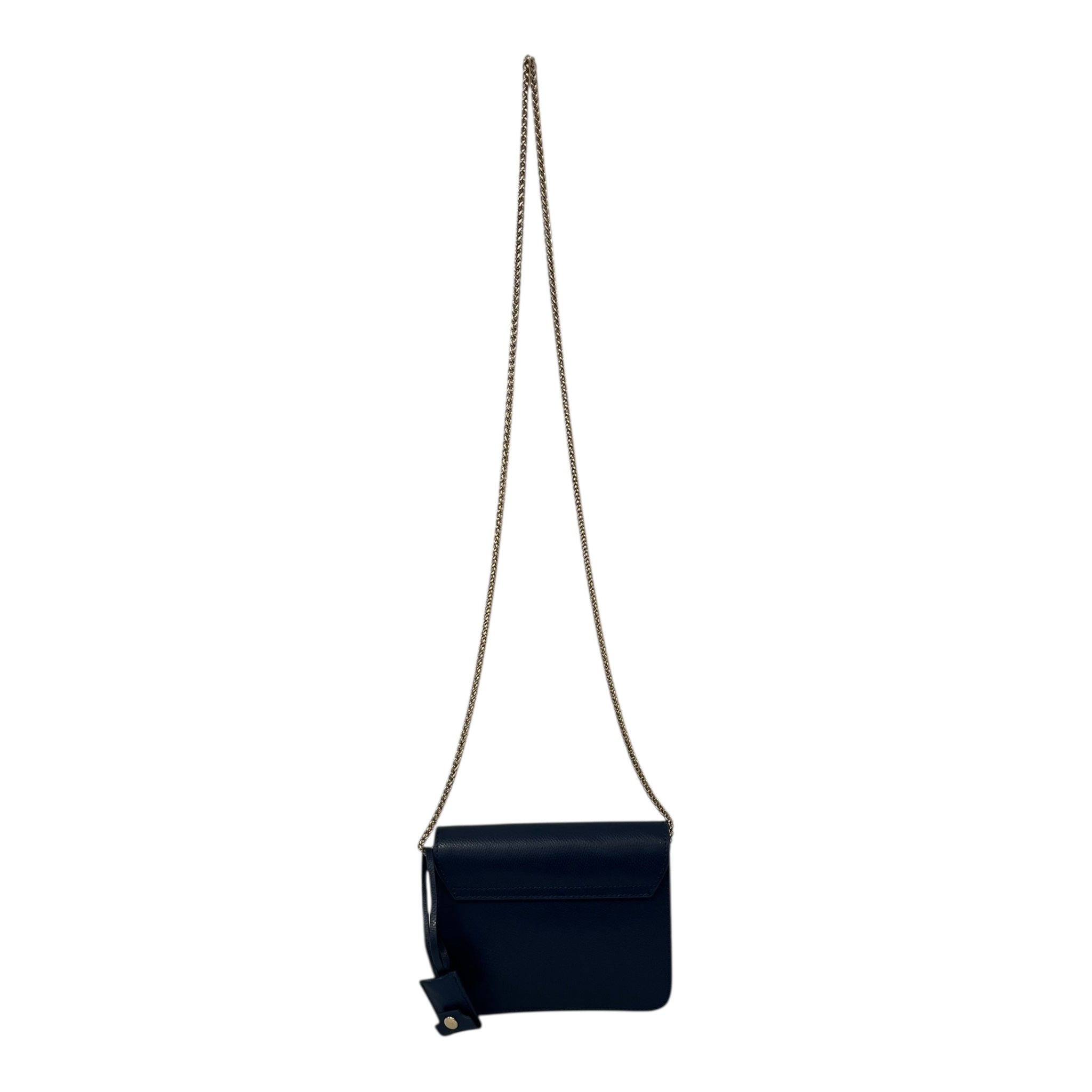 FURLA/Cross Body Bag/Leather/BLU/GOLD CLOSURE view 2