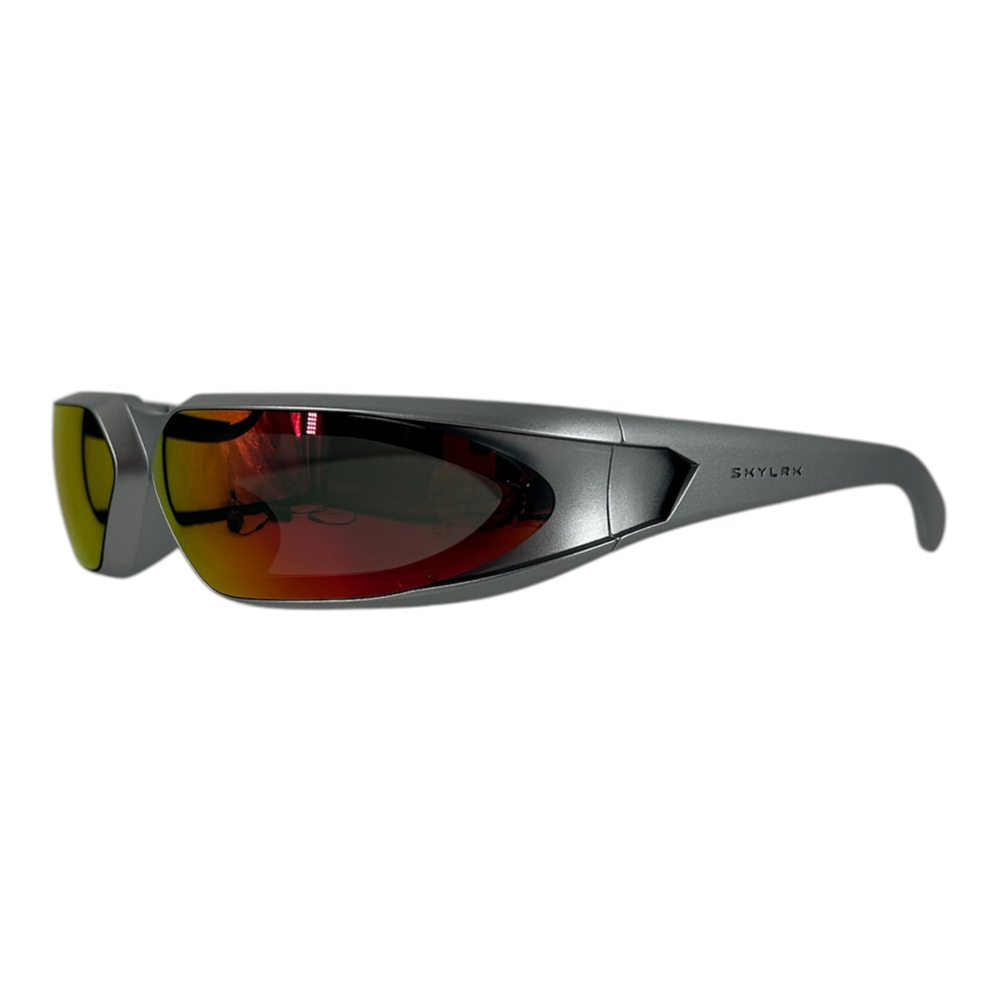 SKYLARK/Sunglasses/Plastic/SLV/M's/RED LENSES 7214126 CAT 2 view 2