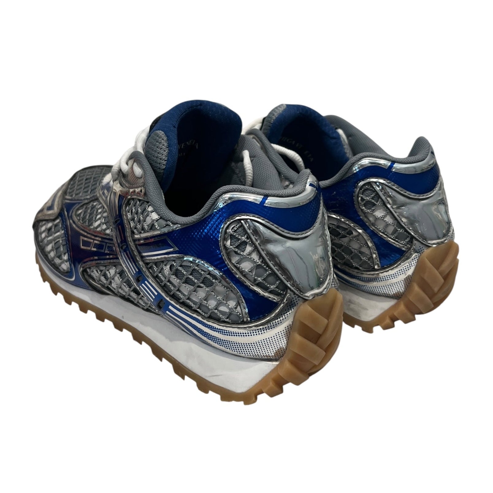 BOTTEGA VENETA/Low-Sneakers/EU 38/Leather/SLV/BOTTEGAORBIT view 2