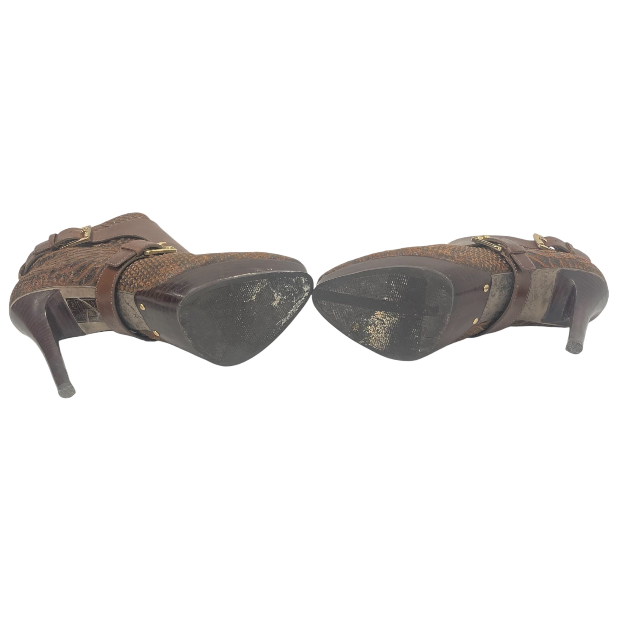 MICHAEL KORS/Heels/XXS/Leather/BRW/croccodile skill view 3