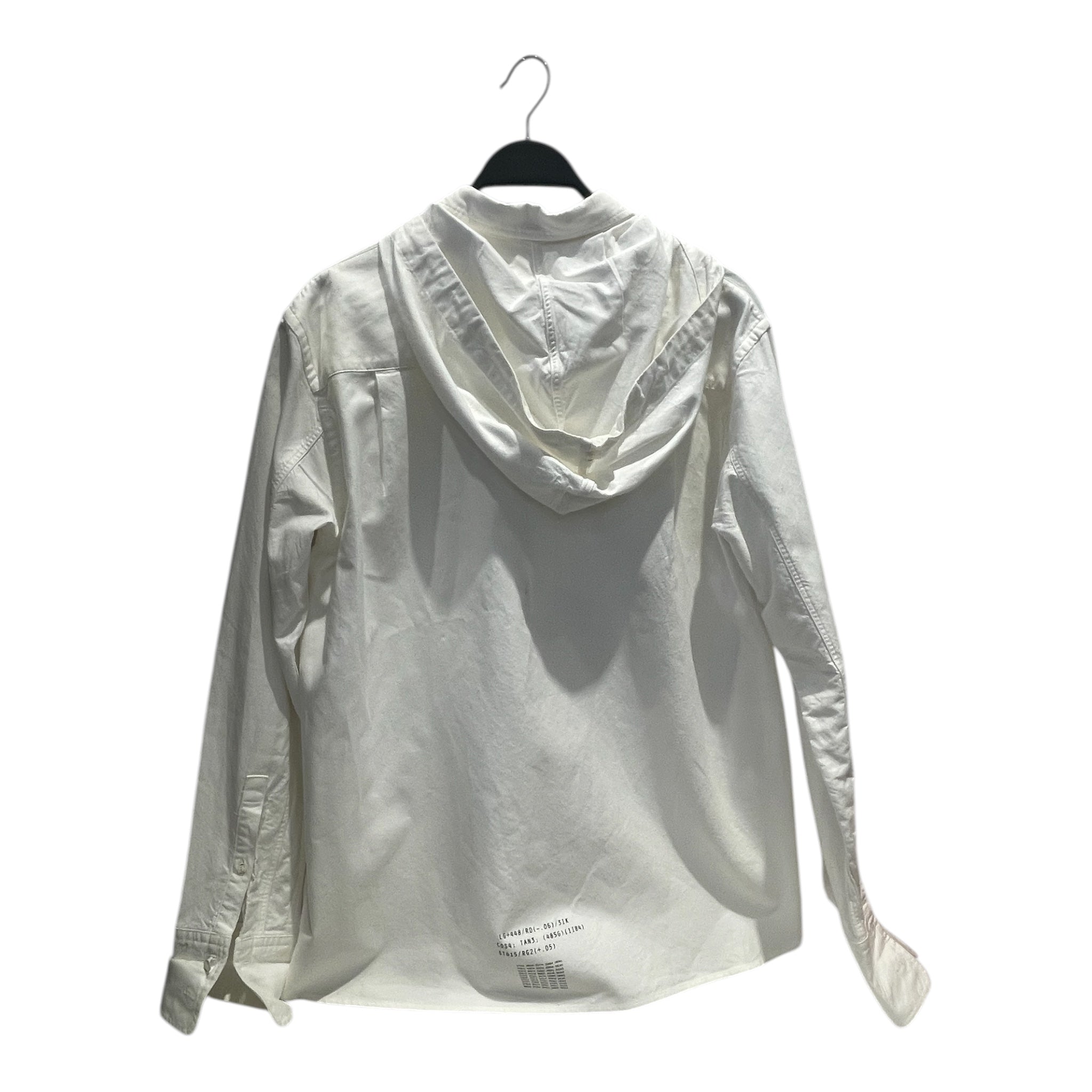 UNDERCOVER/LS Shirt/Cotton/WHT/ view 2