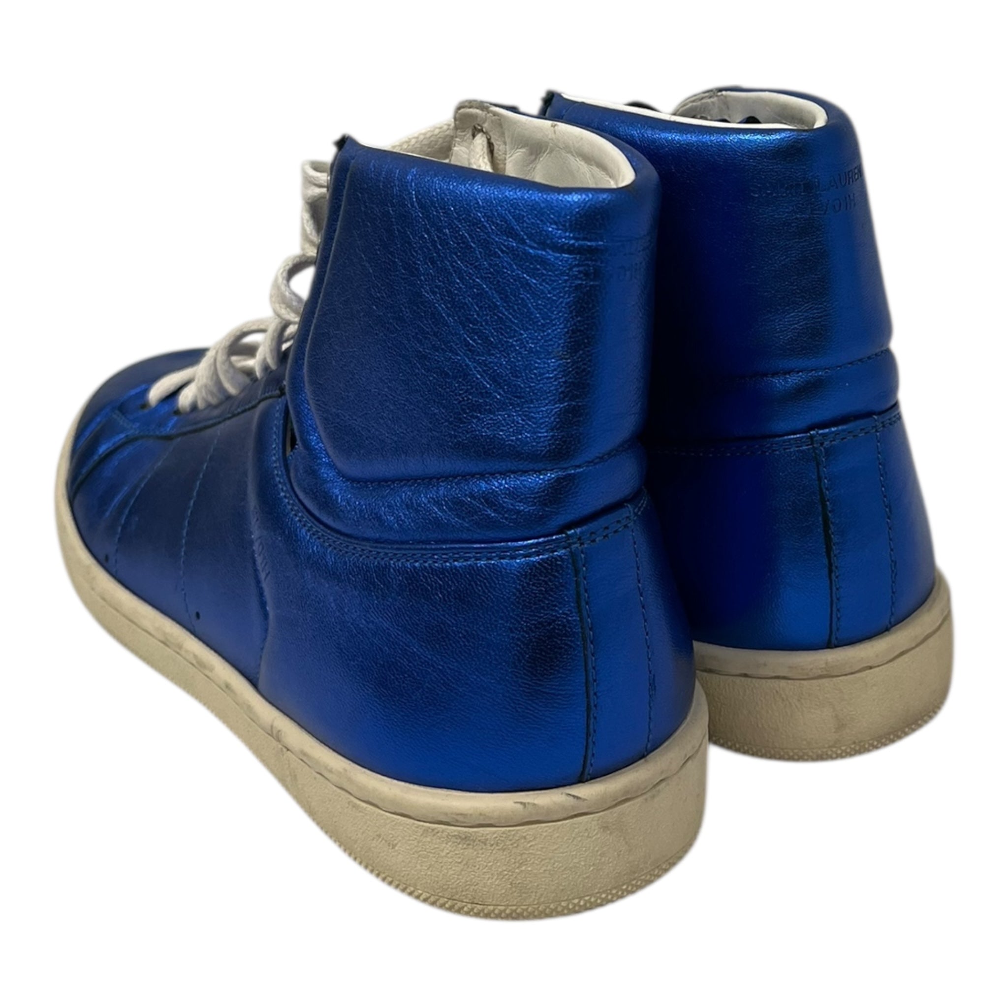 SAINT LAURENT/Hi-Sneakers/EU 36/Leather/BLU/SLP HI TOP view 2