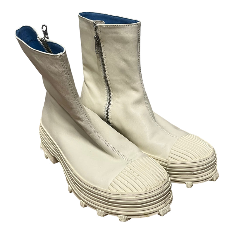 camper/Rain Boots/US 10/Leather/WHT/