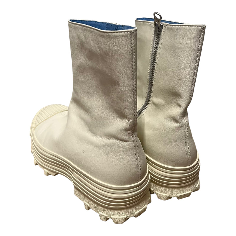 camper/Rain Boots/US 10/Leather/WHT/