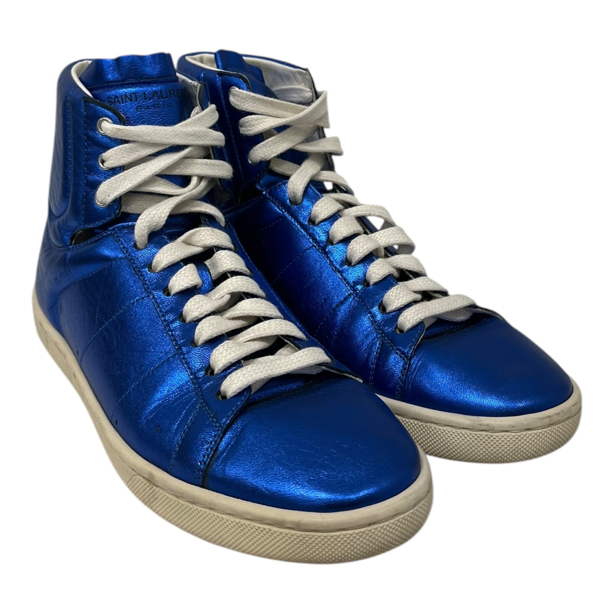 SAINT LAURENT/Hi-Sneakers/EU 36/Leather/BLU/SLP HI TOP view 1