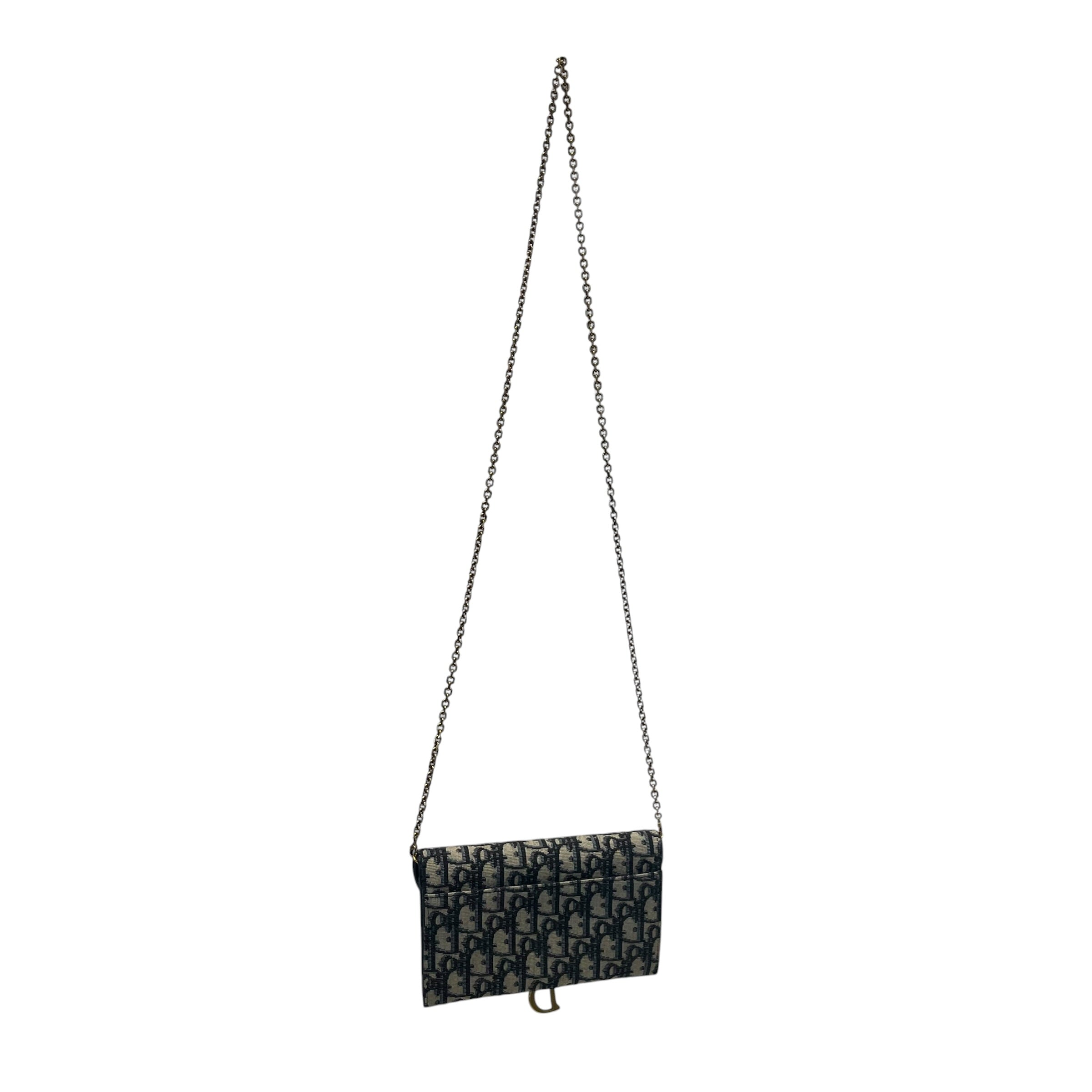 Christian Dior/Pouch/Monogram/GRY/Oblique Jacquard Pochette view 2