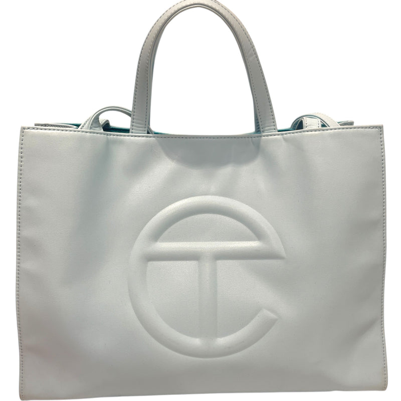 Telfar/Cross Body Bag/OS/Graphic/Leather/BLU/Telfar Vegan Leather Pool Blue