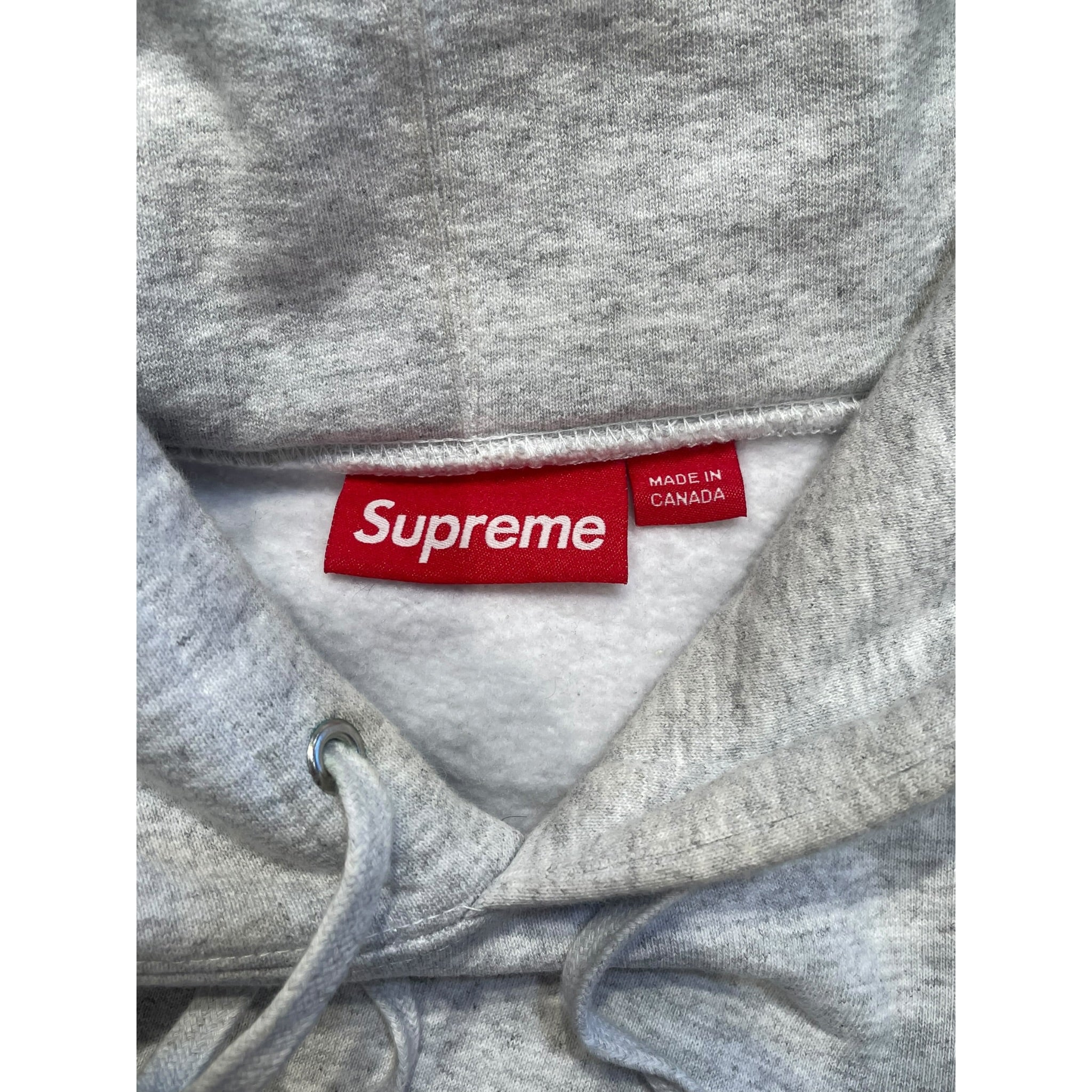 Supreme/Hoodie/M/Graphic/Cotton/GRY/NEW YORK BACK GRAPHIC view 3