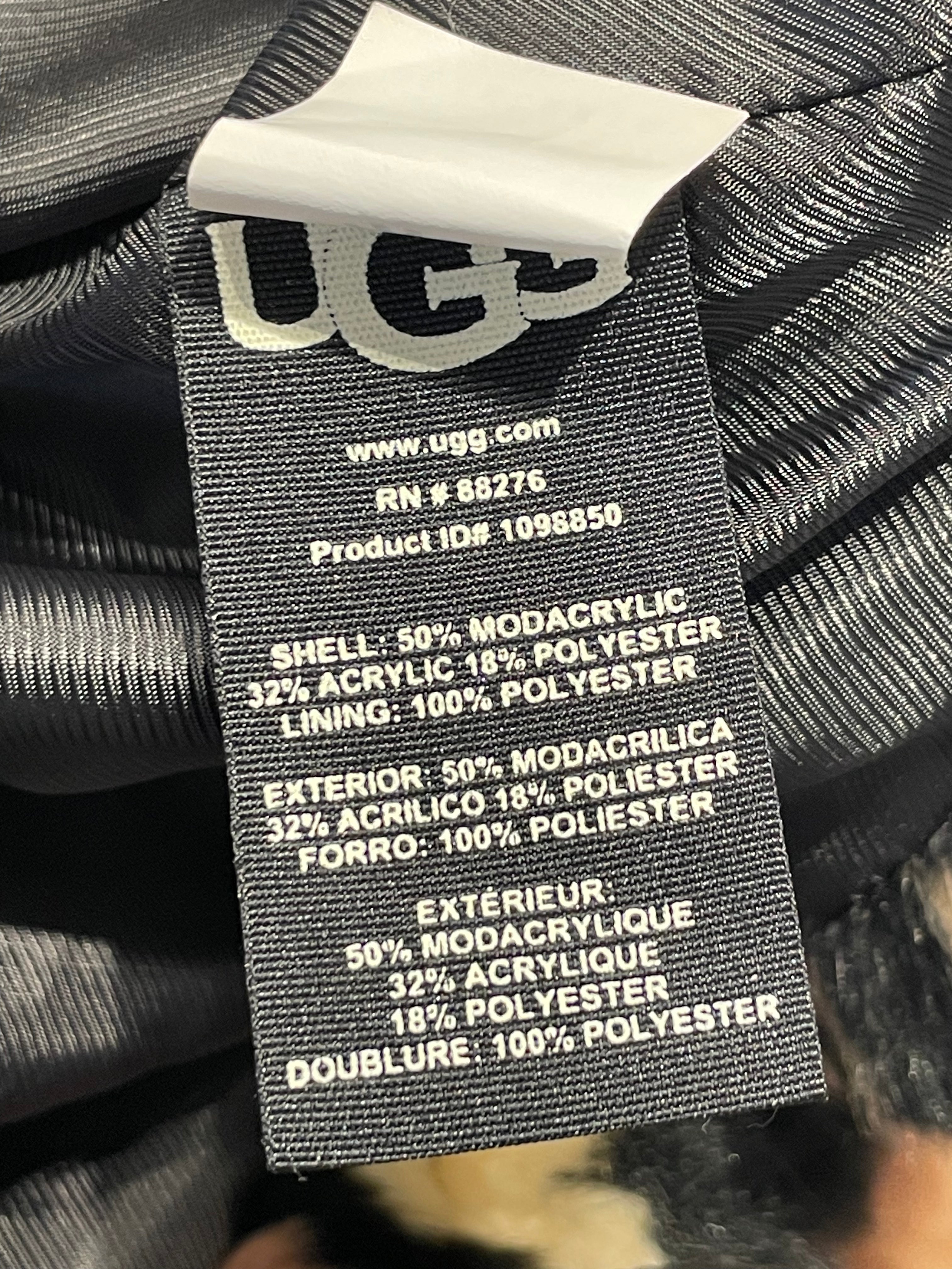 UGG australia/Coat/XL/Animal Pattern/Acrylic/BRW/ view 4