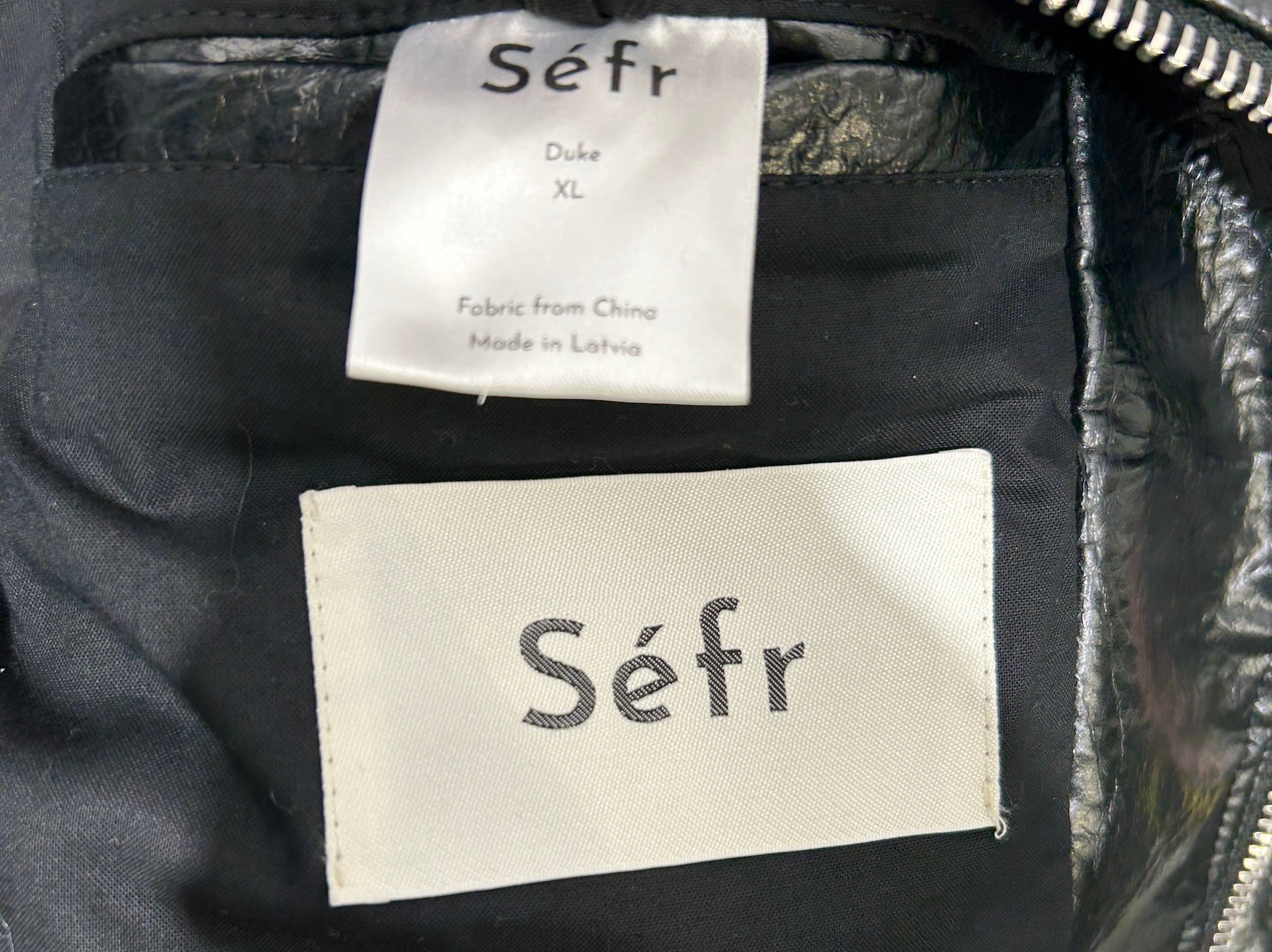 Sefr/Jacket/XL/Leather/BLK/ view 3