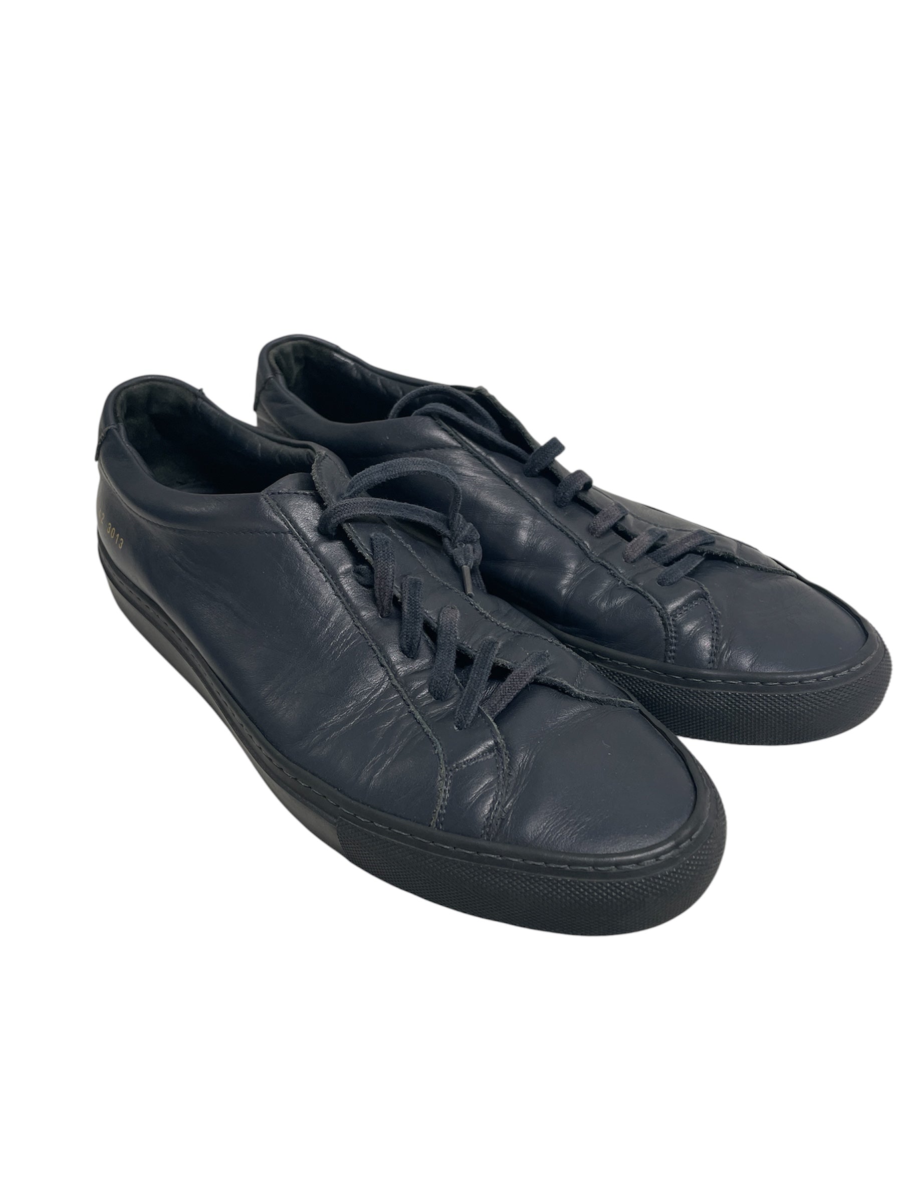 COMMON PROJECTS/Low-Sneakers/EU 42/Leather/NVY/1528 42 3013 view 1