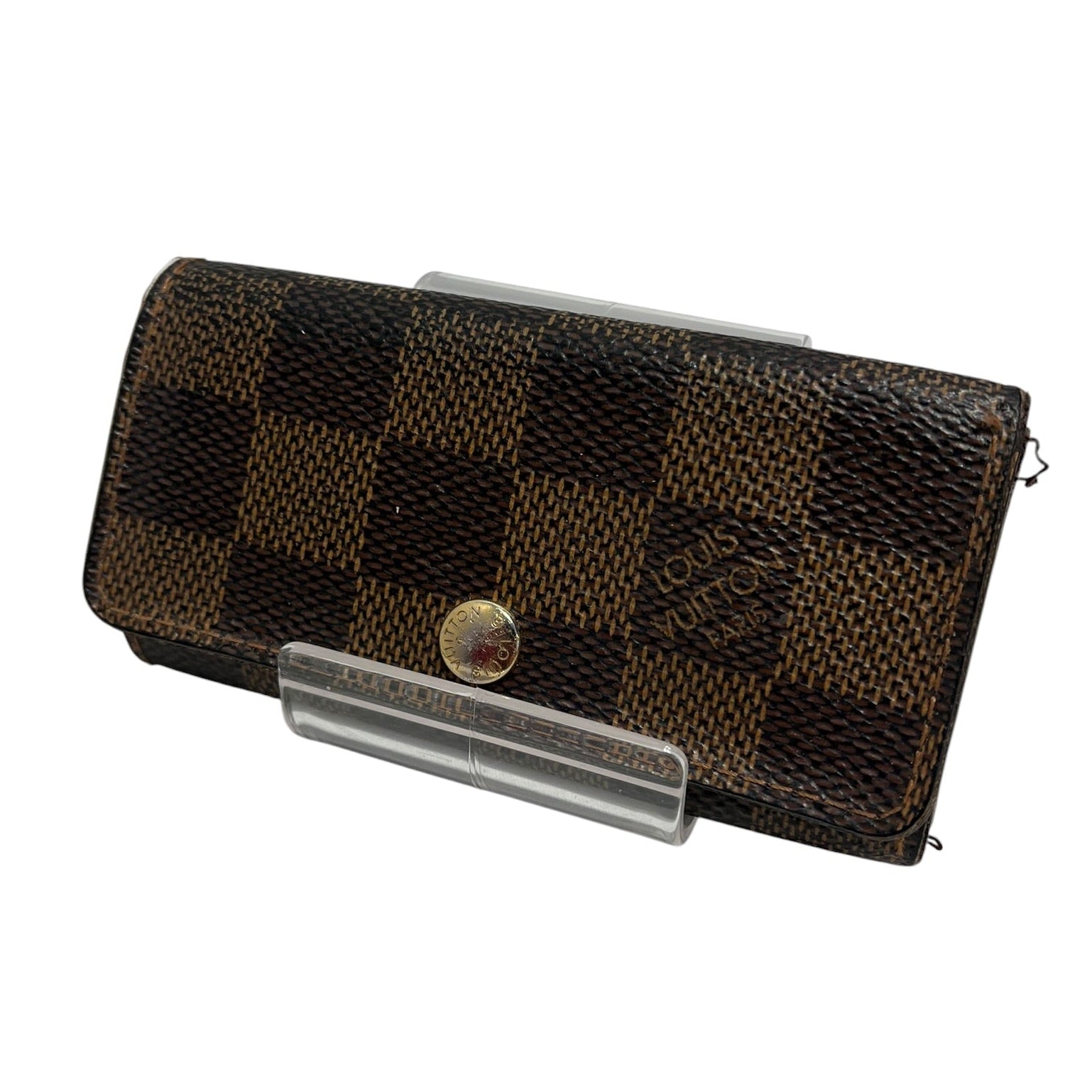 LOUIS VUITTON/Trifold Wallet/Monogram/Leather/BRW/L's/ view 1