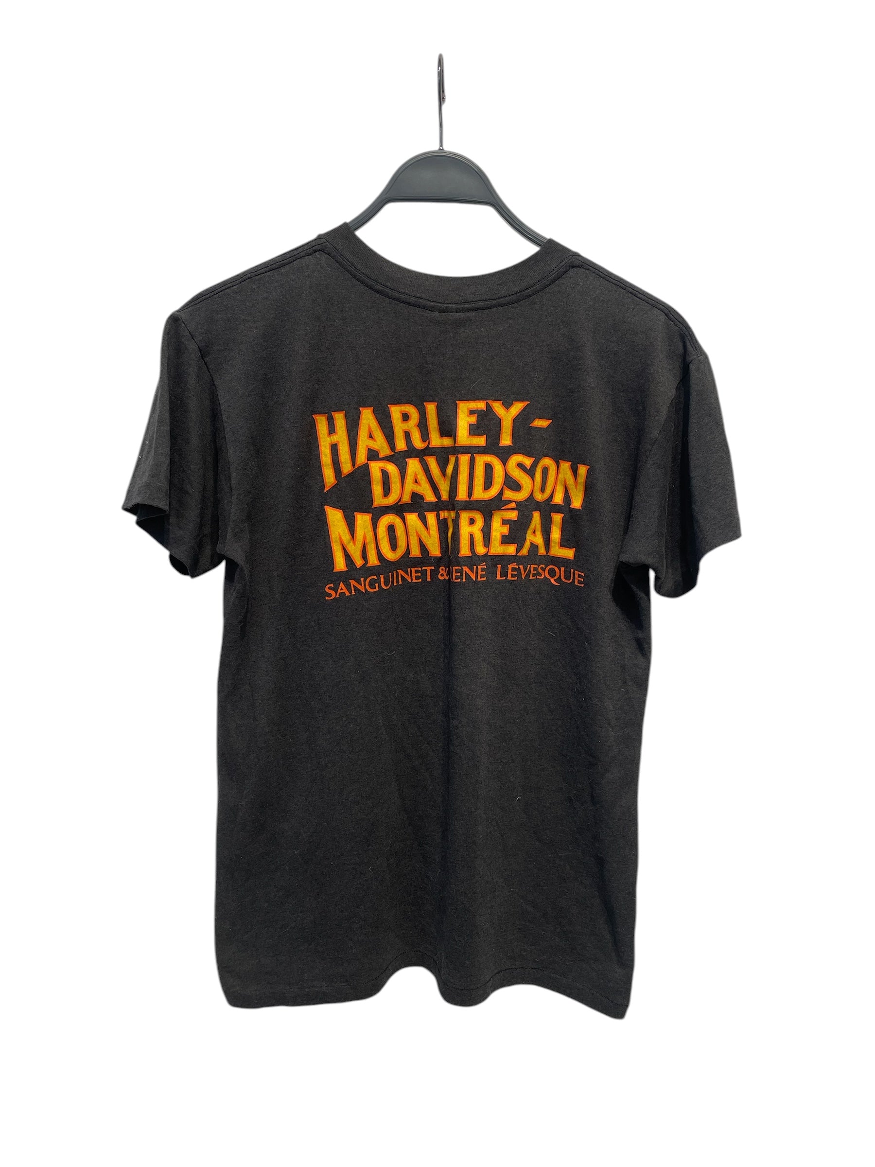 HARLEY DAVIDSON/3D EMBLEM/T-Shirt/M/Cotton/BLK/MONTREAL view 2