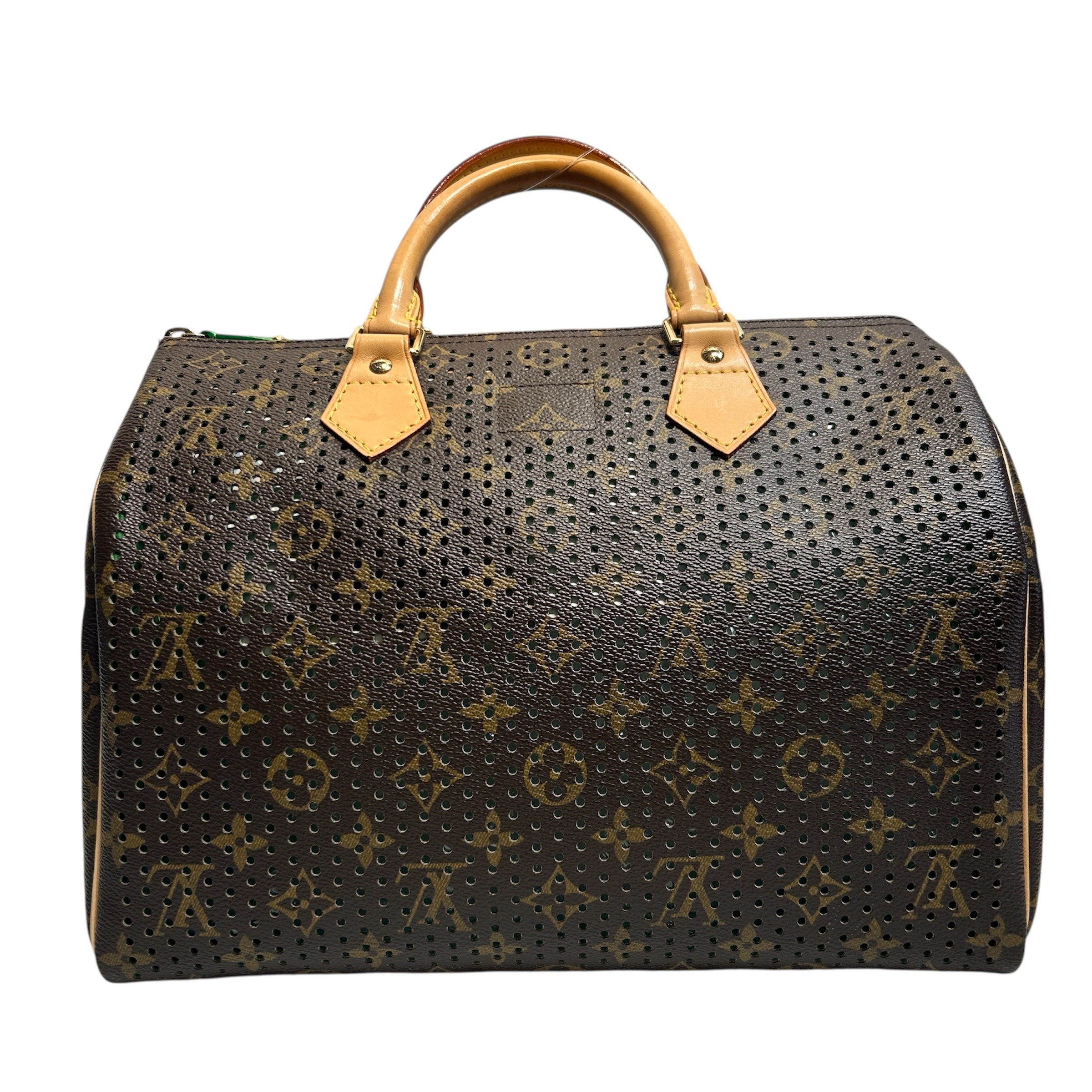 LOUIS VUITTON/Hand Bag/Monogram/Leather/BRW/SPEEDY 30 PERFORATED view 2